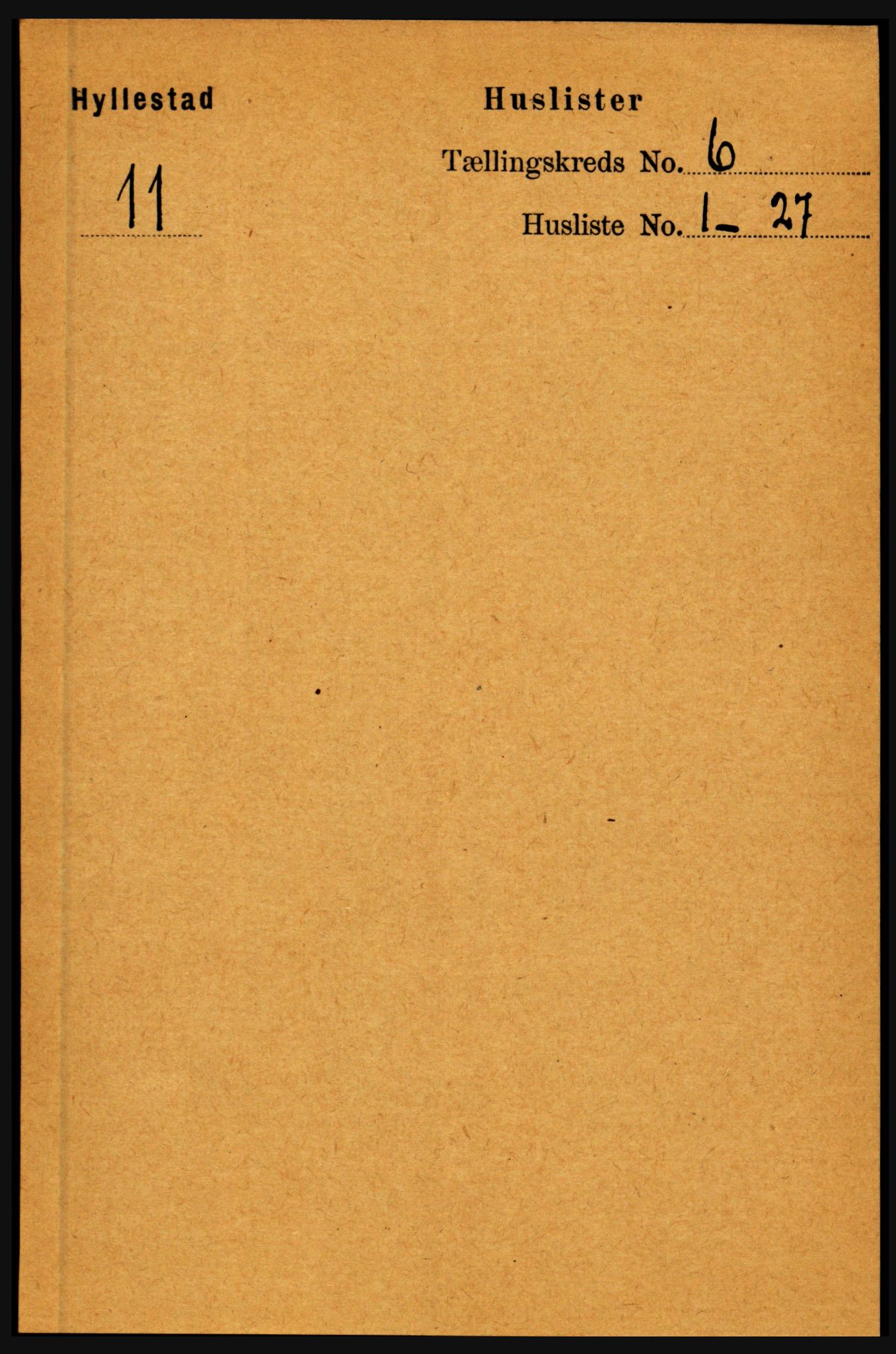 RA, 1891 census for 1413 Hyllestad, 1891, p. 980