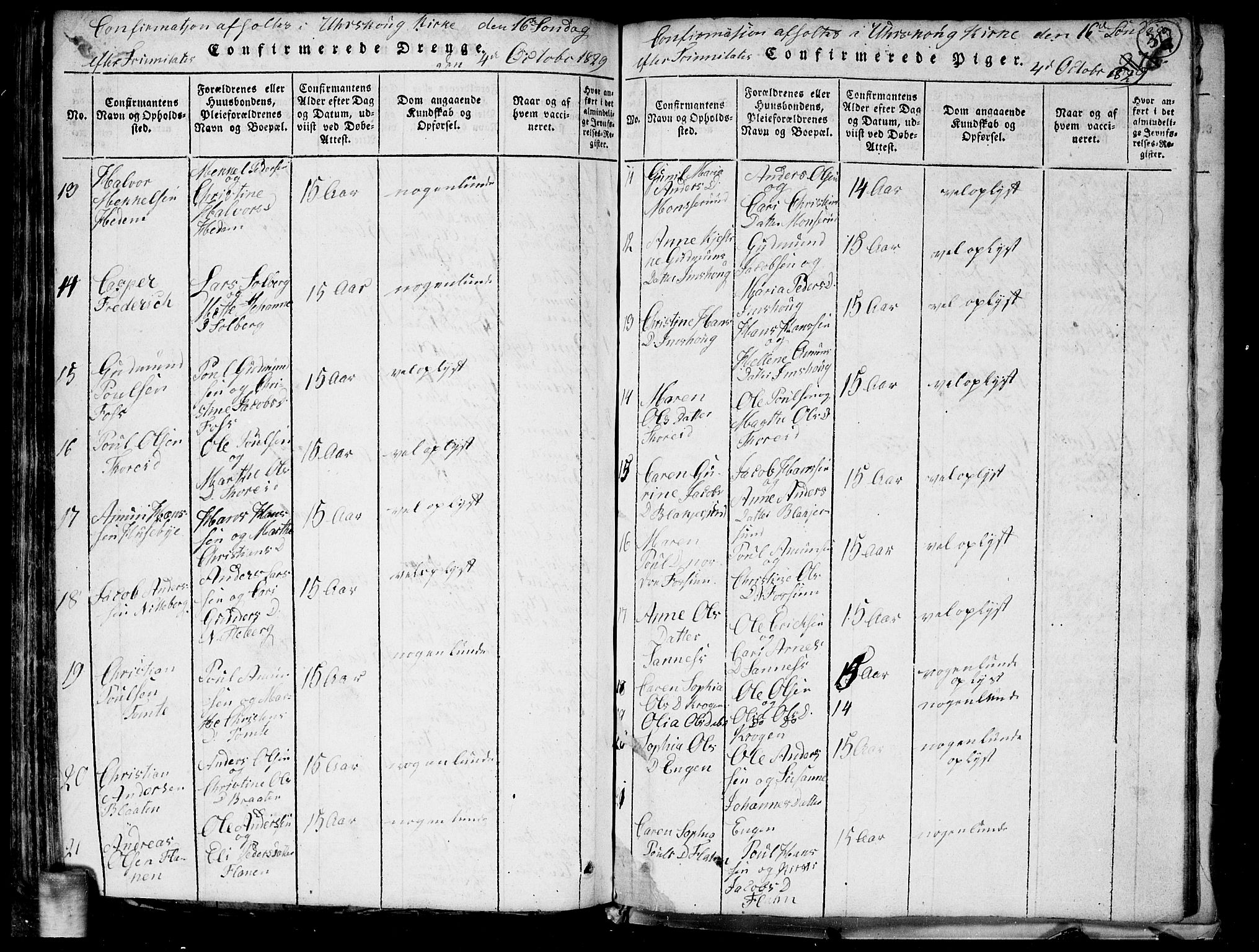 Aurskog prestekontor Kirkebøker, AV/SAO-A-10304a/G/Ga/L0001: Parish register (copy) no. I 1, 1814-1829, p. 317