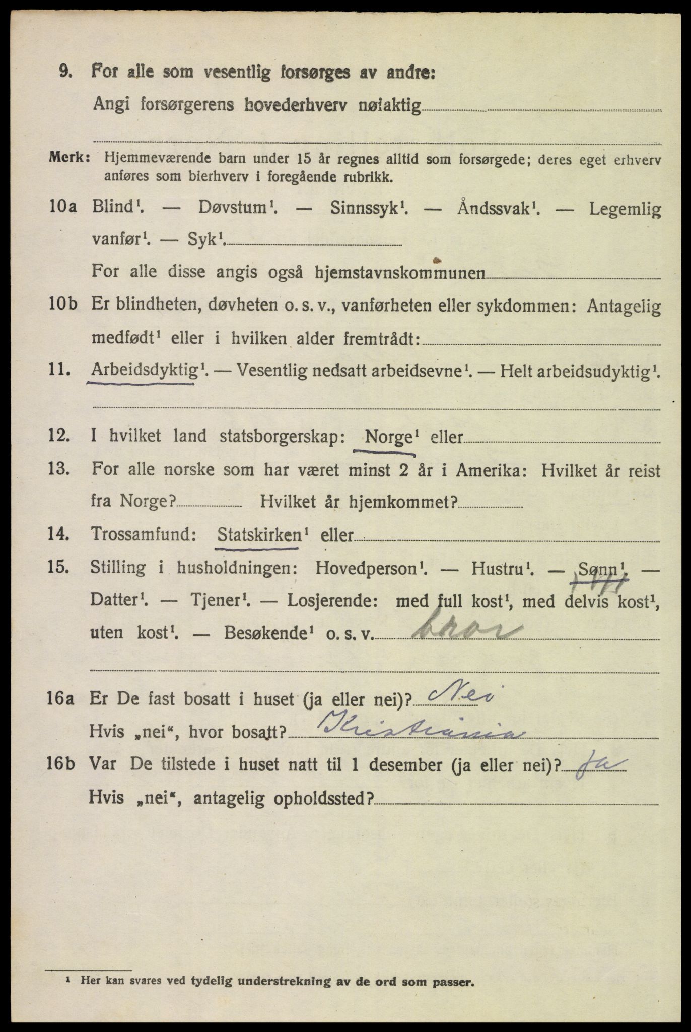 SAH, 1920 census for Grue, 1920, p. 9388