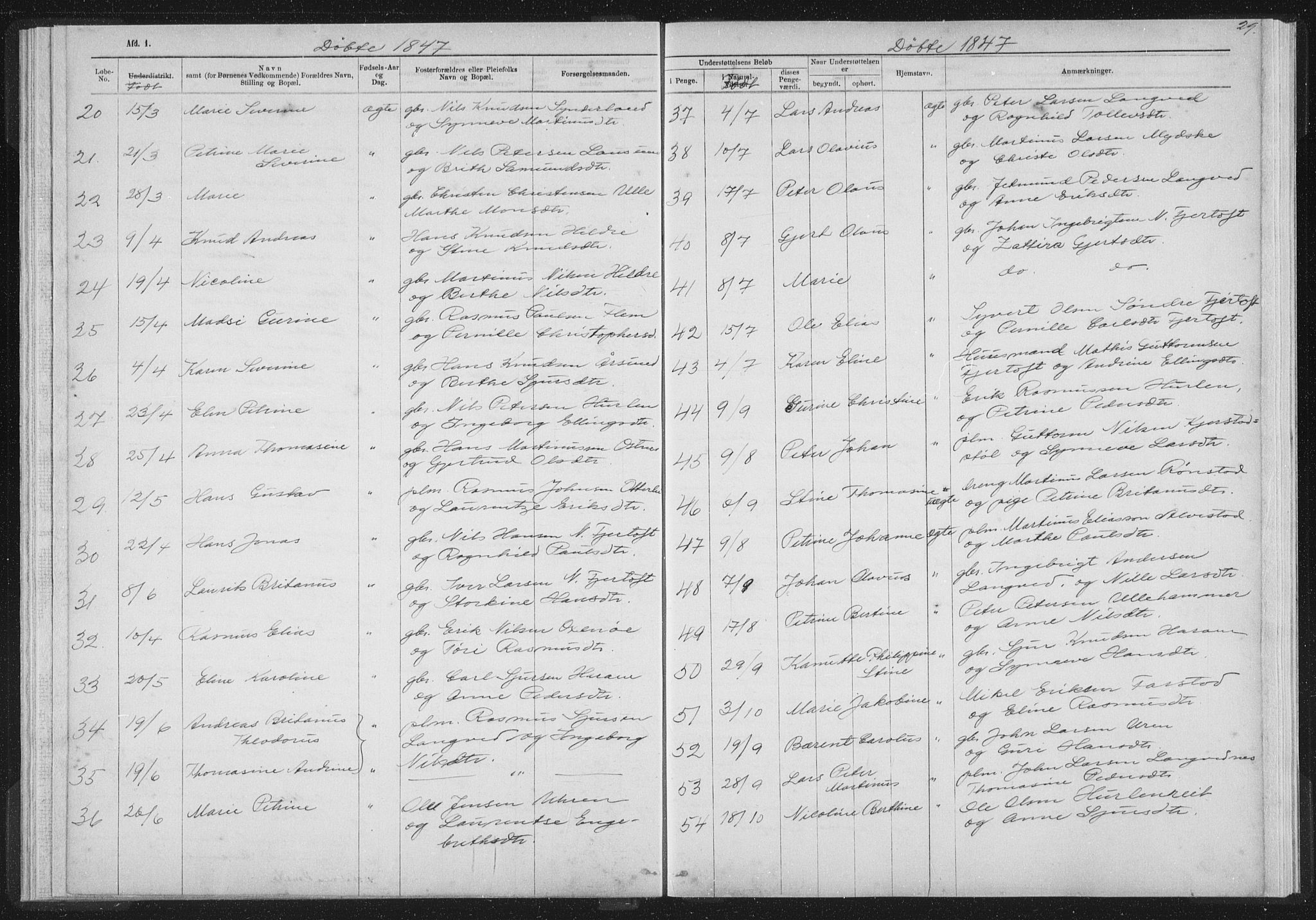 Ministerialprotokoller, klokkerbøker og fødselsregistre - Møre og Romsdal, AV/SAT-A-1454/536/L0514: Parish register (official) no. 536D01, 1840-1875, p. 29