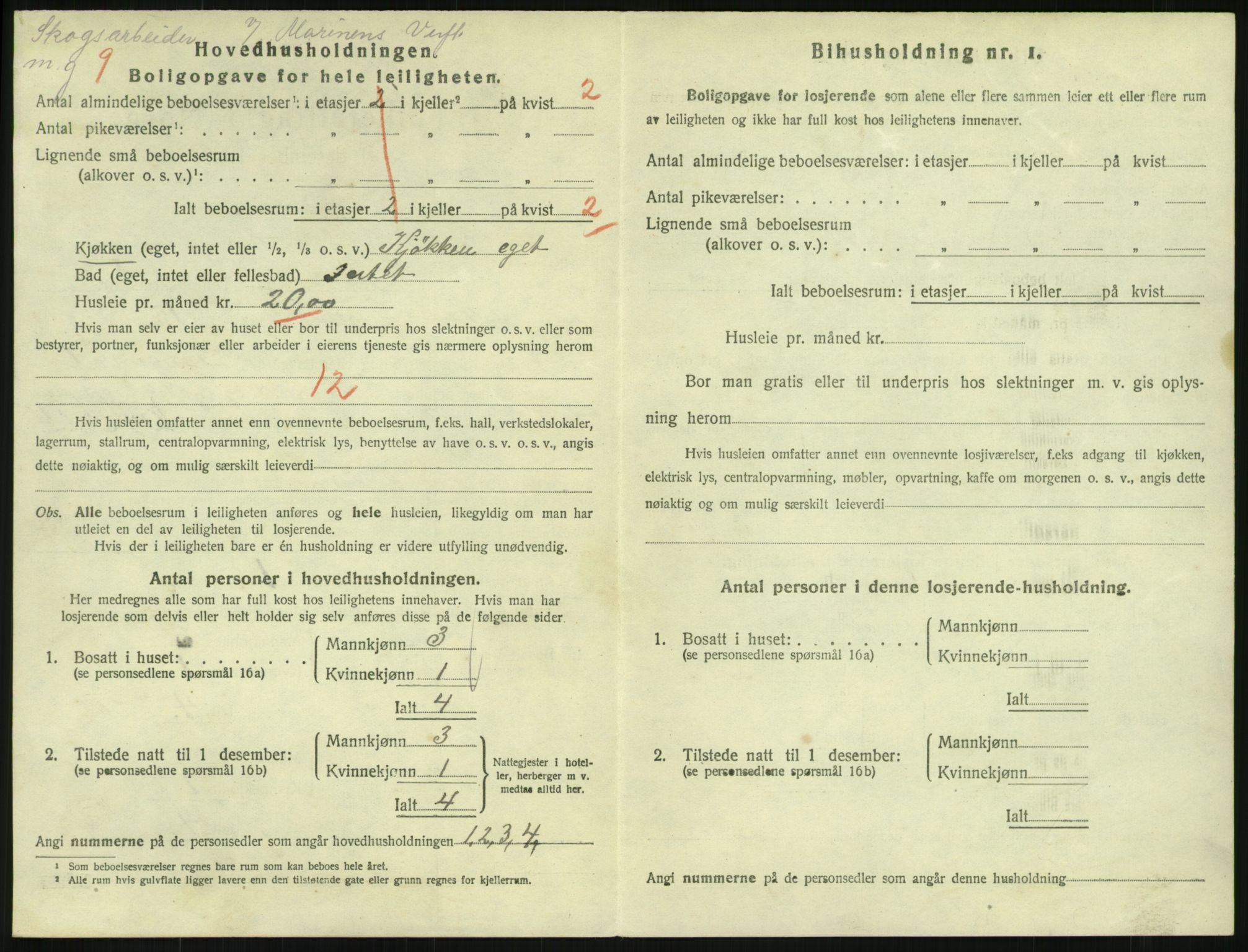 SAKO, 1920 census for Horten, 1920, p. 4552