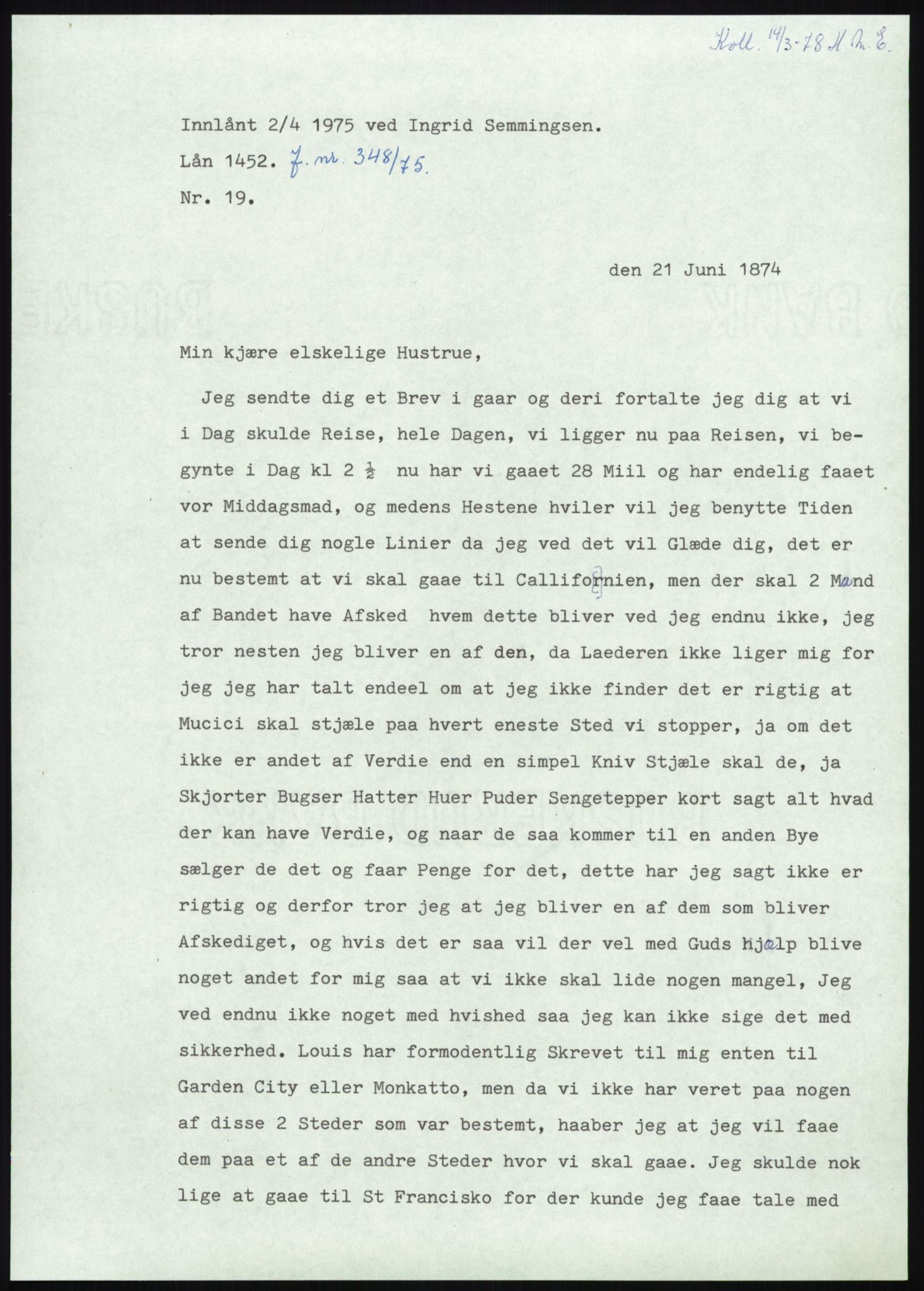 Samlinger til kildeutgivelse, Amerikabrevene, AV/RA-EA-4057/F/L0008: Innlån fra Hedmark: Gamkind - Semmingsen, 1838-1914, p. 217