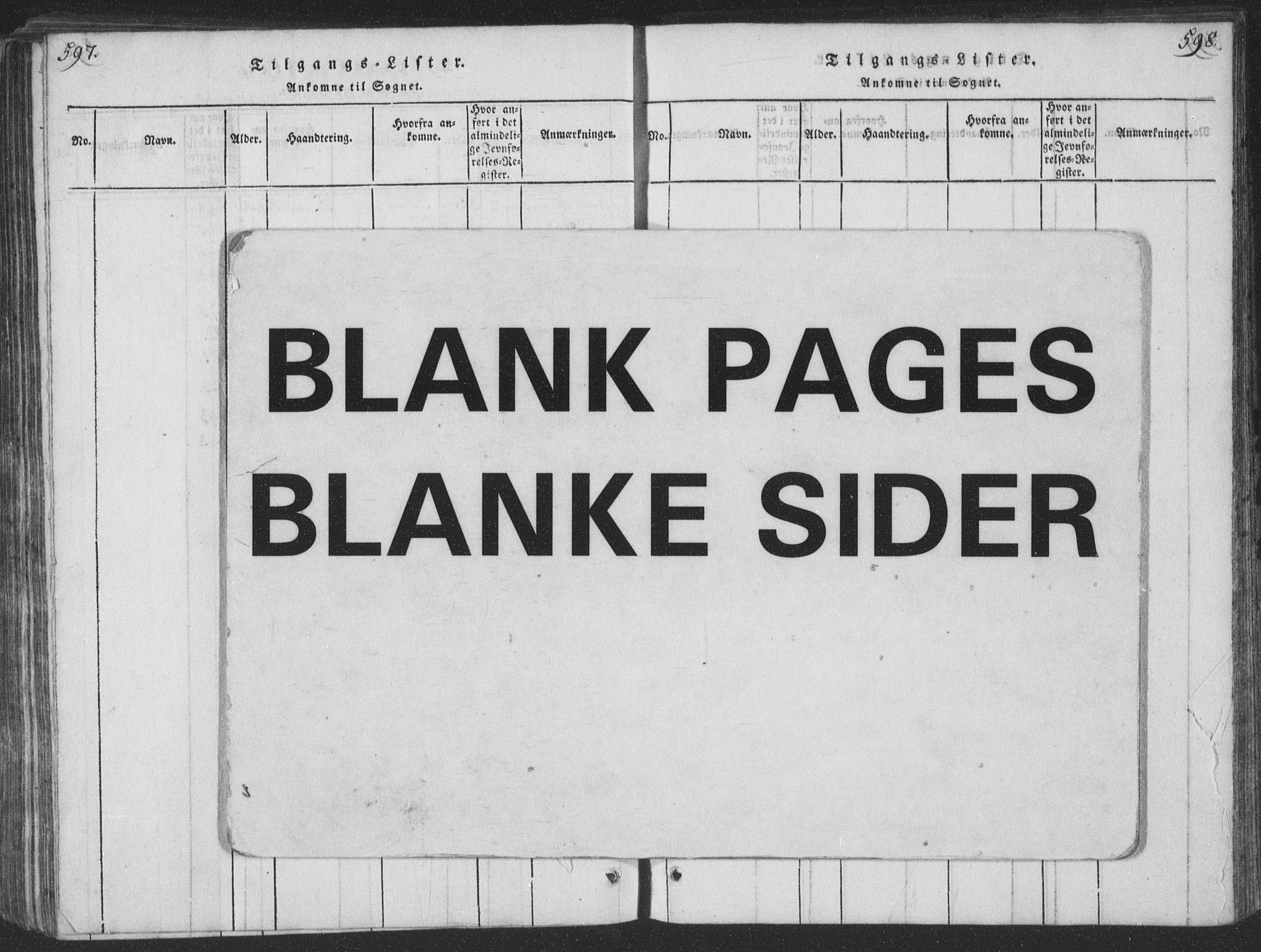 Ministerialprotokoller, klokkerbøker og fødselsregistre - Nordland, SAT/A-1459/888/L1262: Parish register (copy) no. 888C01, 1820-1836, p. 597-598