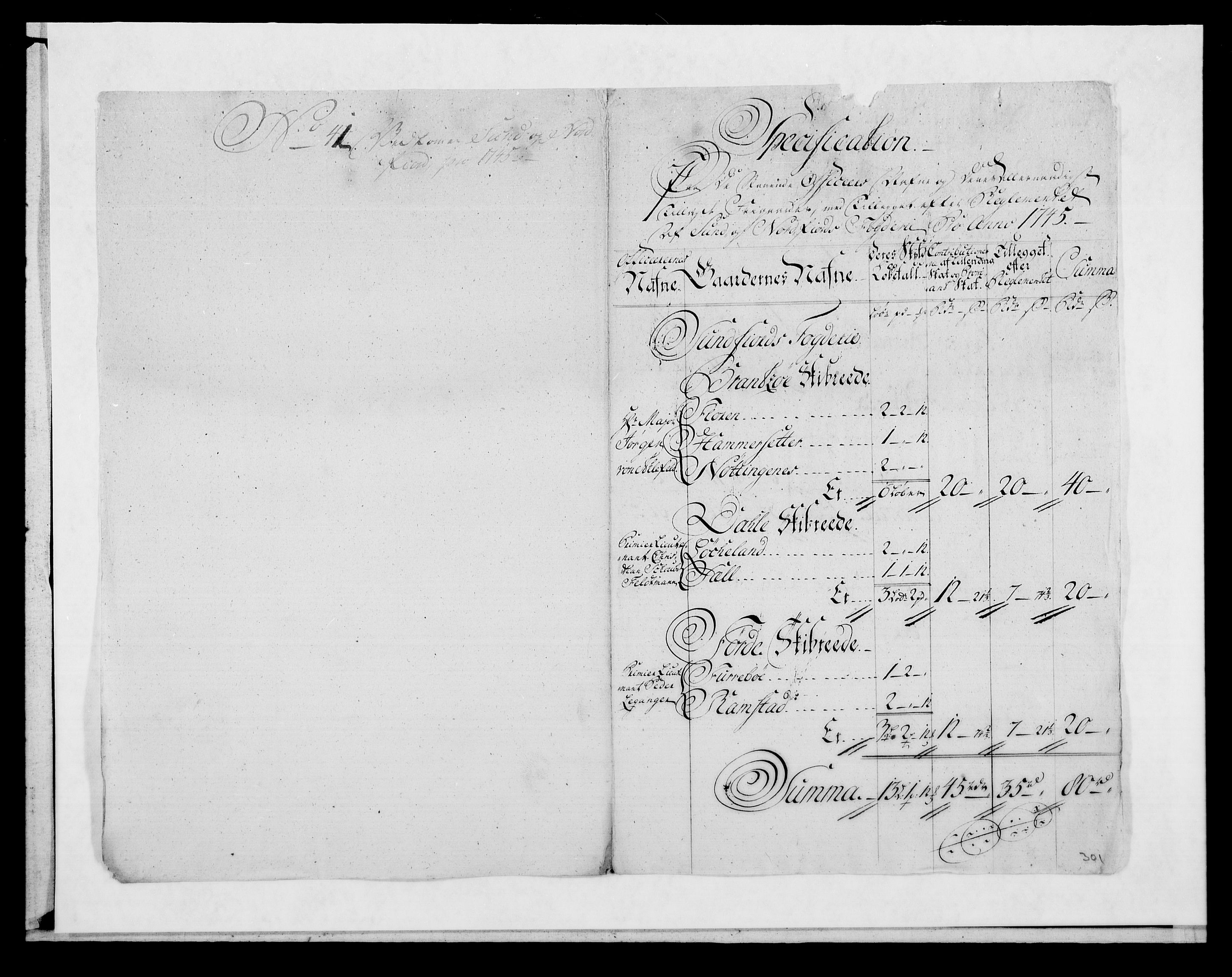 Rentekammeret inntil 1814, Reviderte regnskaper, Fogderegnskap, AV/RA-EA-4092/R53/L3471: Fogderegnskap Sunn- og Nordfjord, 1745, p. 145