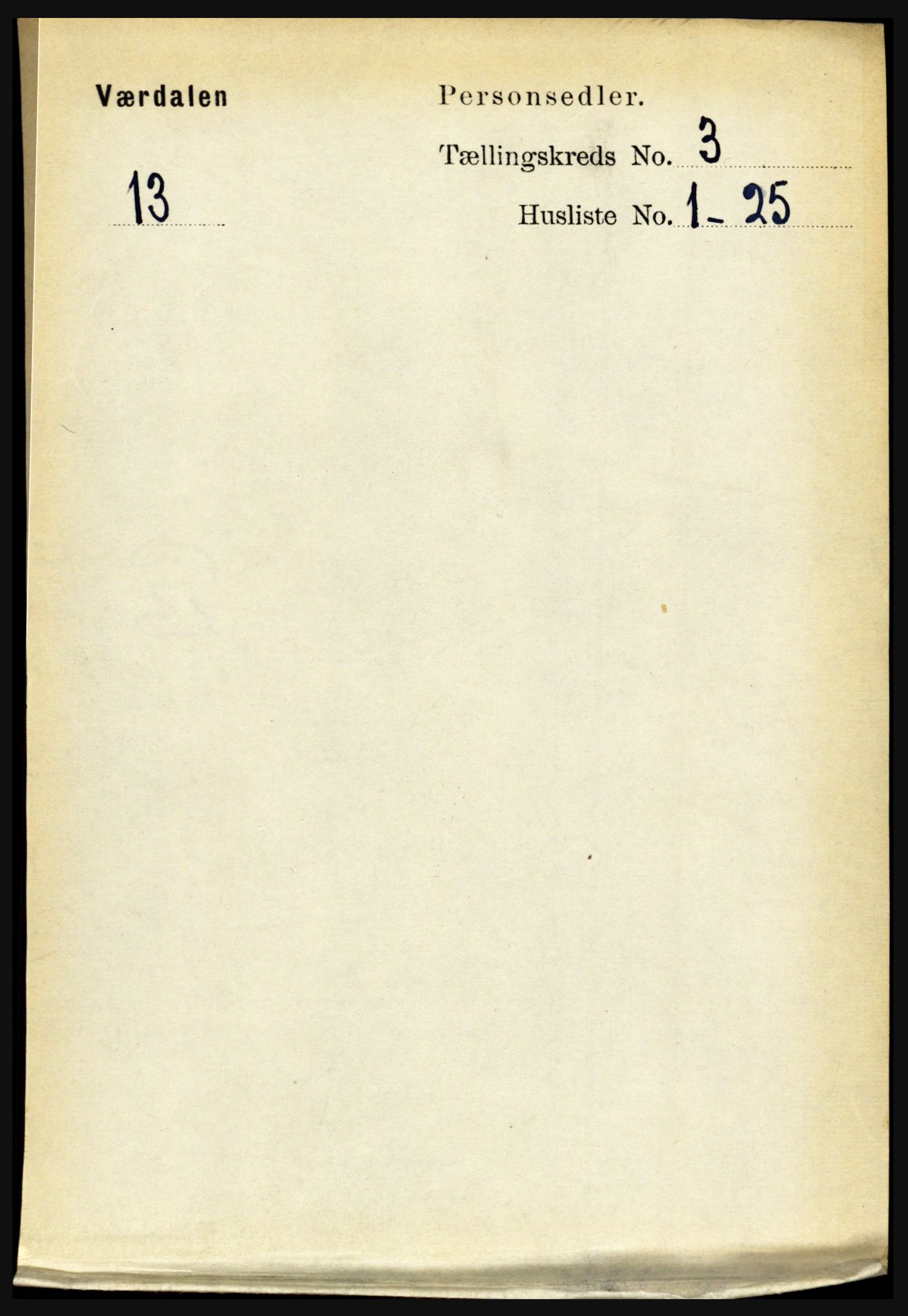 RA, 1891 census for 1721 Verdal, 1891, p. 1774