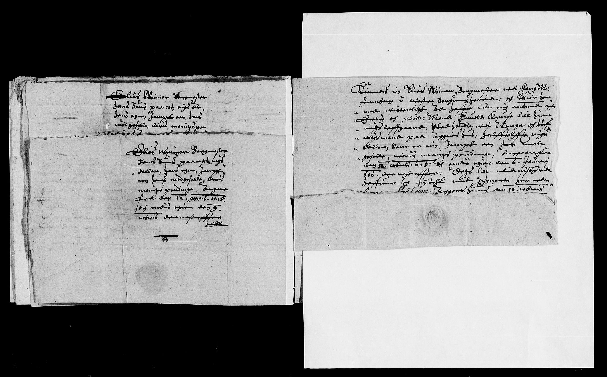 Rentekammeret inntil 1814, Reviderte regnskaper, Lensregnskaper, AV/RA-EA-5023/R/Rb/Rba/L0036: Akershus len, 1614-1615