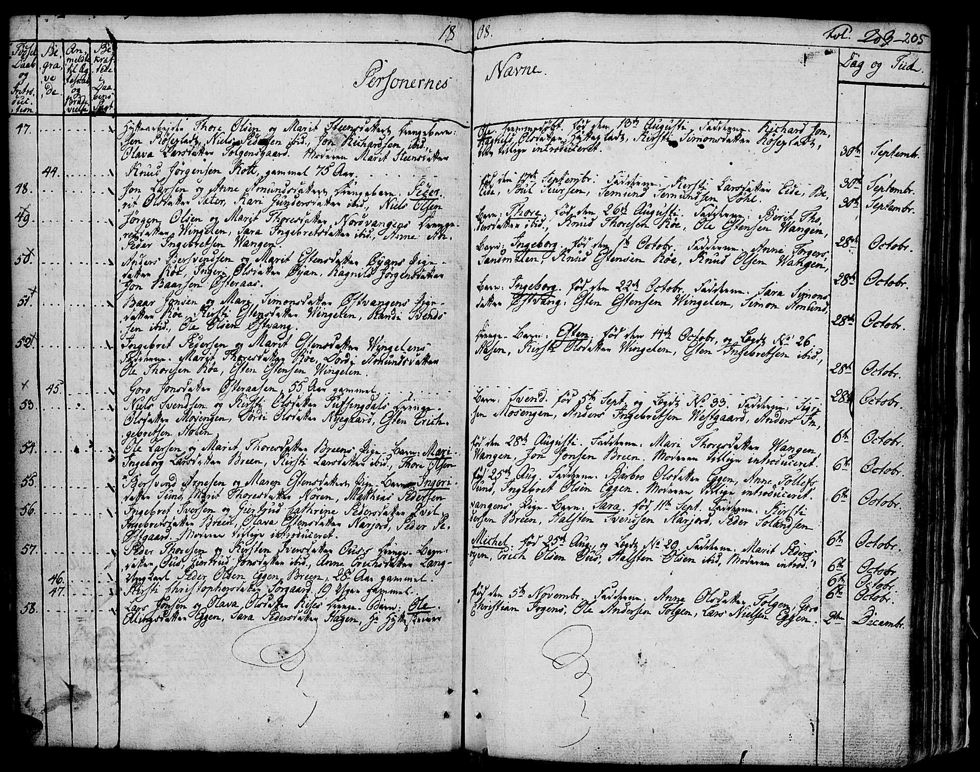 Tolga prestekontor, SAH/PREST-062/K/L0003: Parish register (official) no. 3, 1786-1814, p. 205