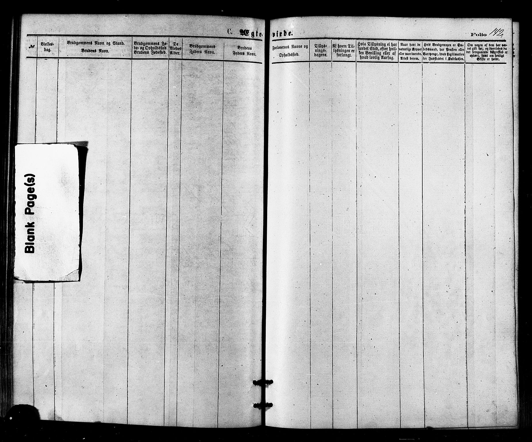 Kistrand/Porsanger sokneprestembete, AV/SATØ-S-1351/H/Ha/L0006.kirke: Parish register (official) no. 6, 1875-1880, p. 142