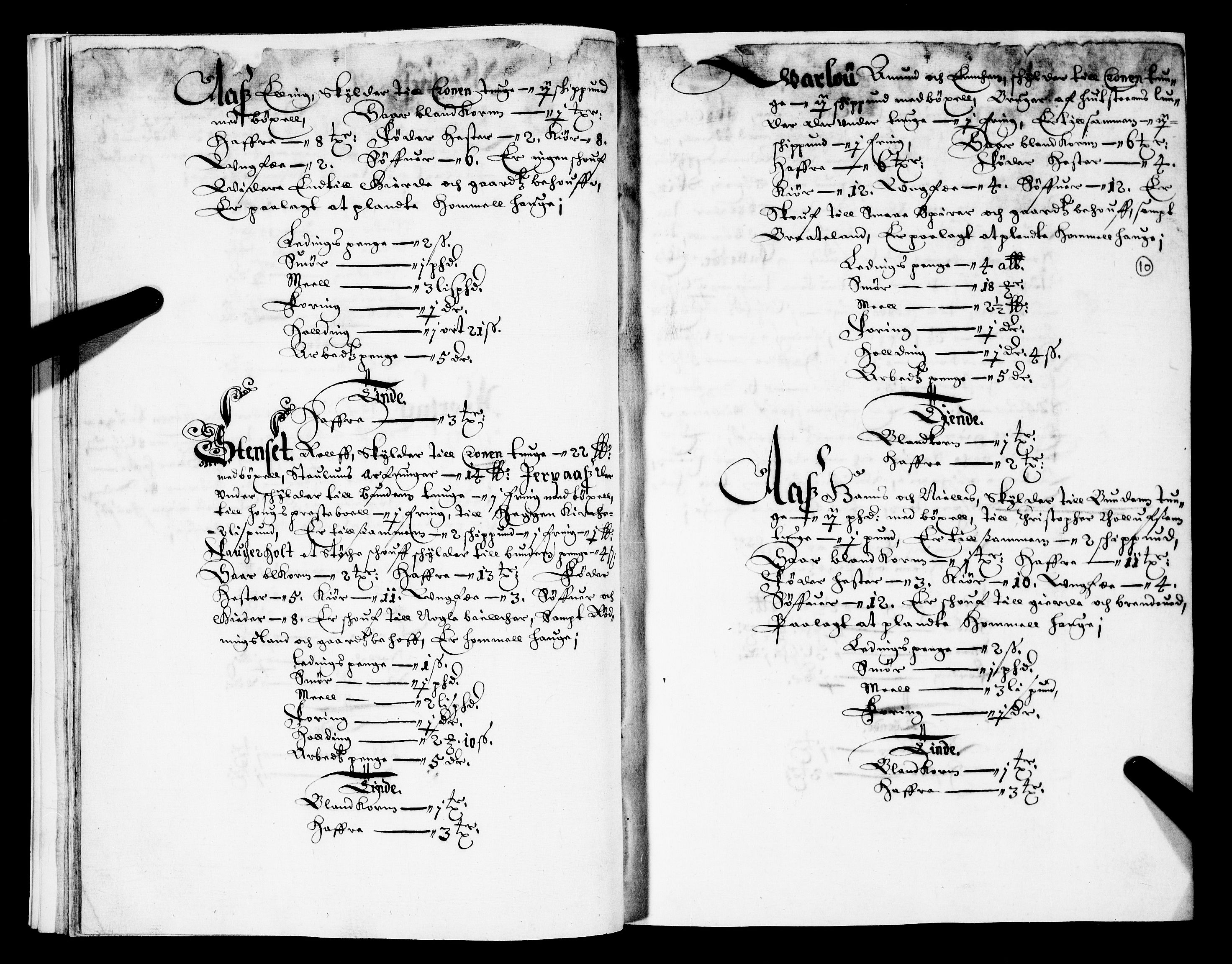 Rentekammeret inntil 1814, Realistisk ordnet avdeling, AV/RA-EA-4070/N/Nb/Nba/L0023: Eiker len, 1667, p. 9b-10a