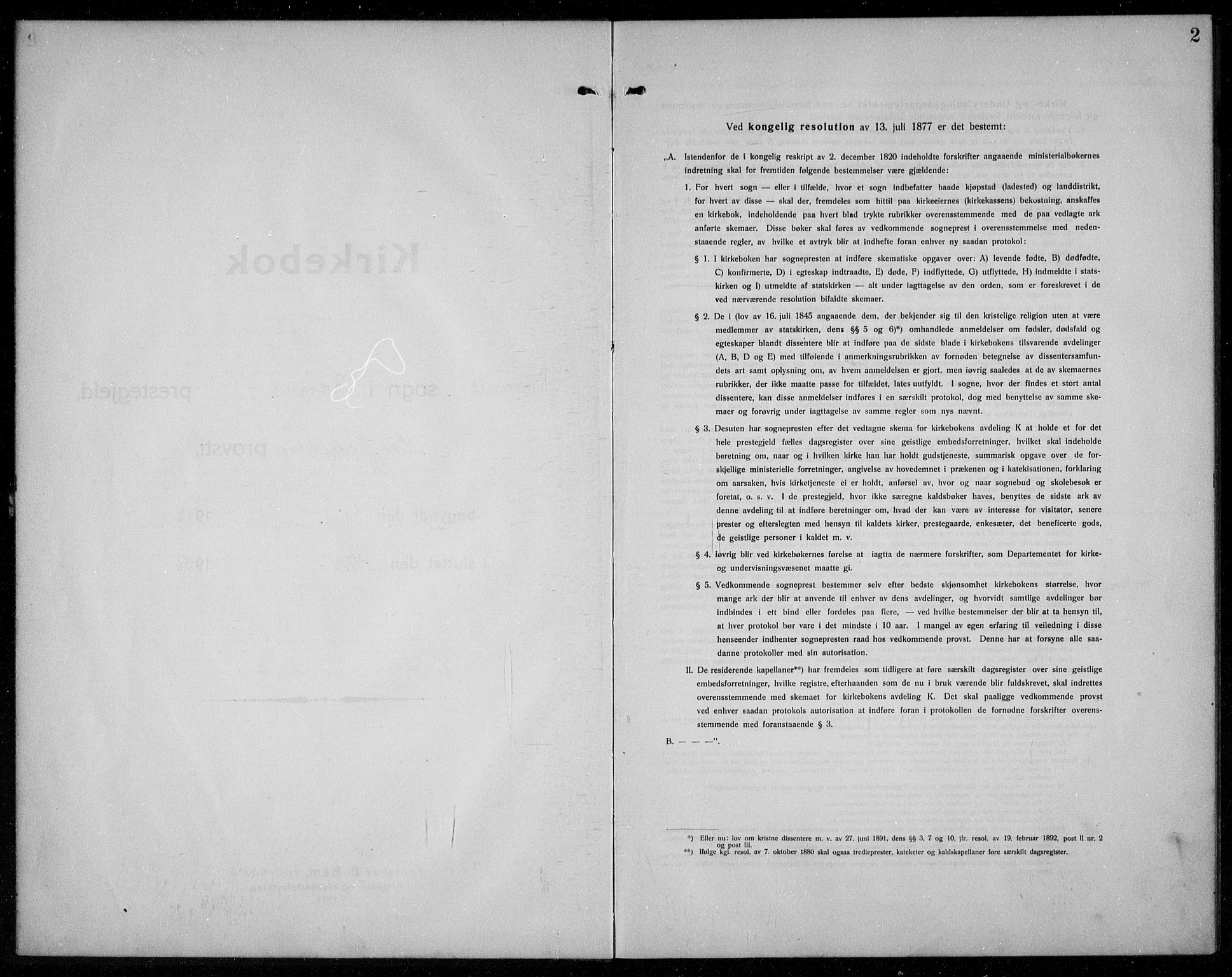 Ramnes kirkebøker, AV/SAKO-A-314/G/Ga/L0005: Parish register (copy) no. I 5, 1912-1936, p. 2