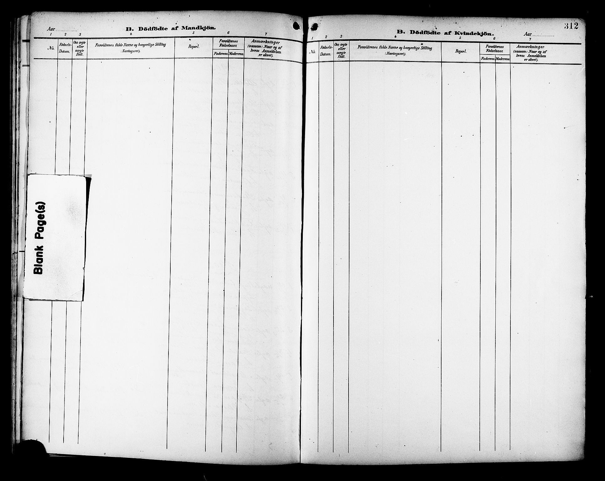 Ministerialprotokoller, klokkerbøker og fødselsregistre - Møre og Romsdal, AV/SAT-A-1454/529/L0468: Parish register (copy) no. 529C05, 1897-1908, p. 312