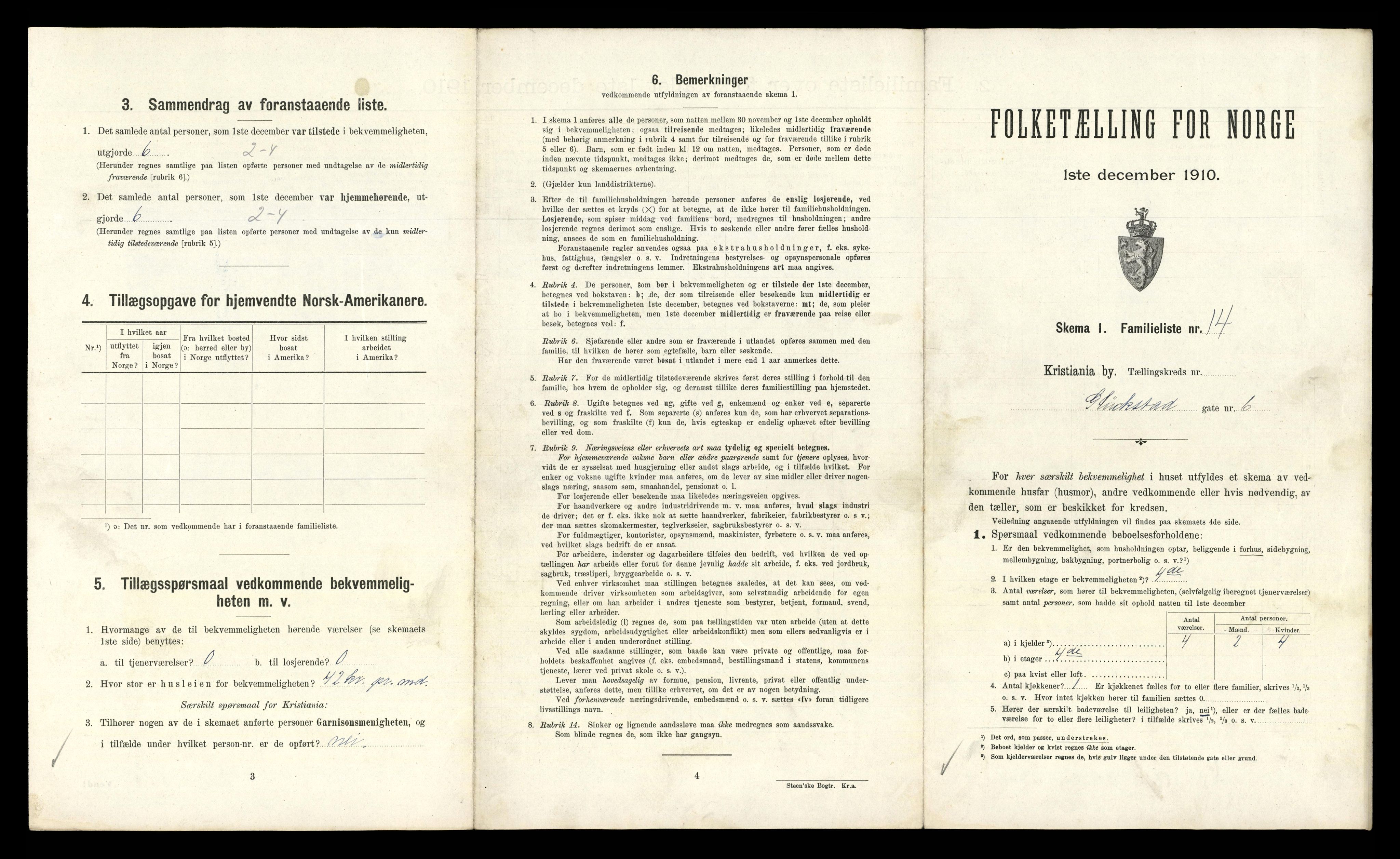 RA, 1910 census for Kristiania, 1910, p. 28743