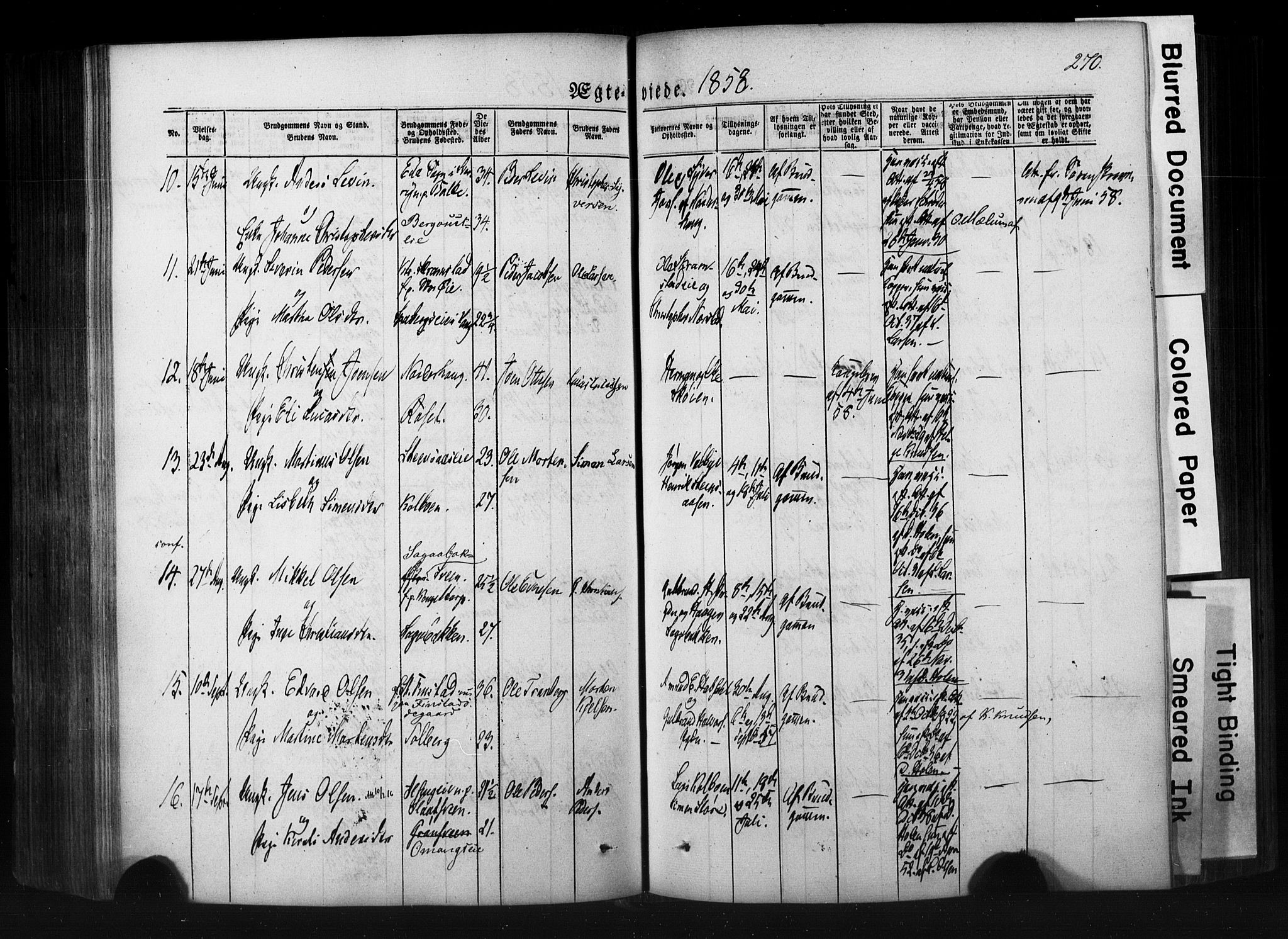 Løten prestekontor, AV/SAH-PREST-022/K/Ka/L0007: Parish register (official) no. 7, 1850-1859, p. 270