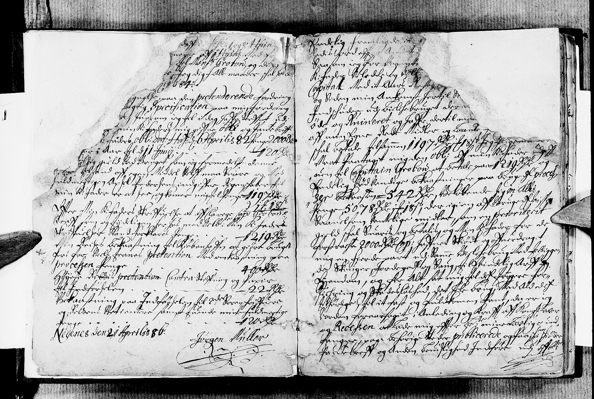 Vest-Telemark sorenskriveri, SAKO/A-134/F/Fa/L0012: Tingbok, 1686, p. 3