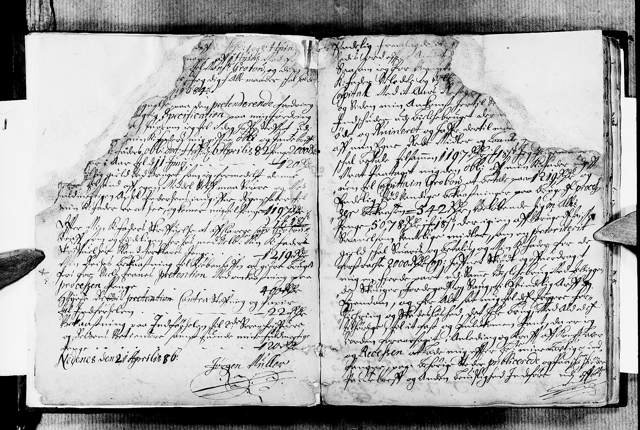 Vest-Telemark sorenskriveri, AV/SAKO-A-134/F/Fa/L0012: Tingbok, 1686, p. 3
