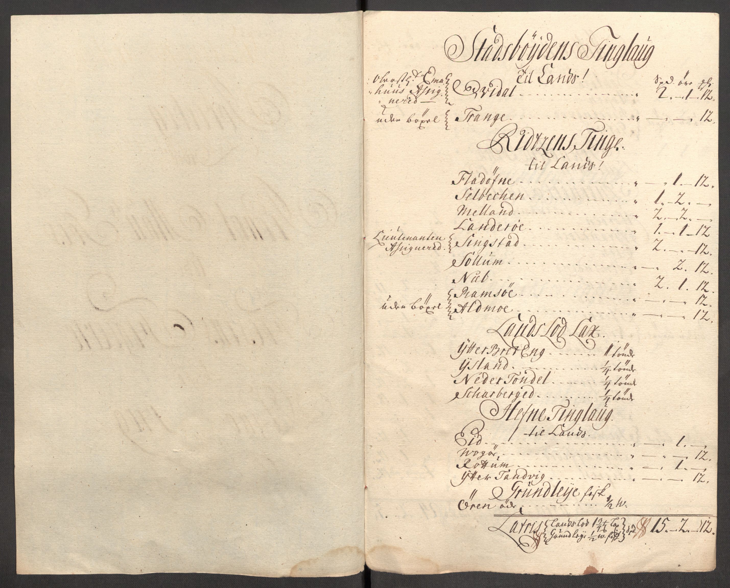 Rentekammeret inntil 1814, Reviderte regnskaper, Fogderegnskap, RA/EA-4092/R57/L3858: Fogderegnskap Fosen, 1708-1709, p. 307