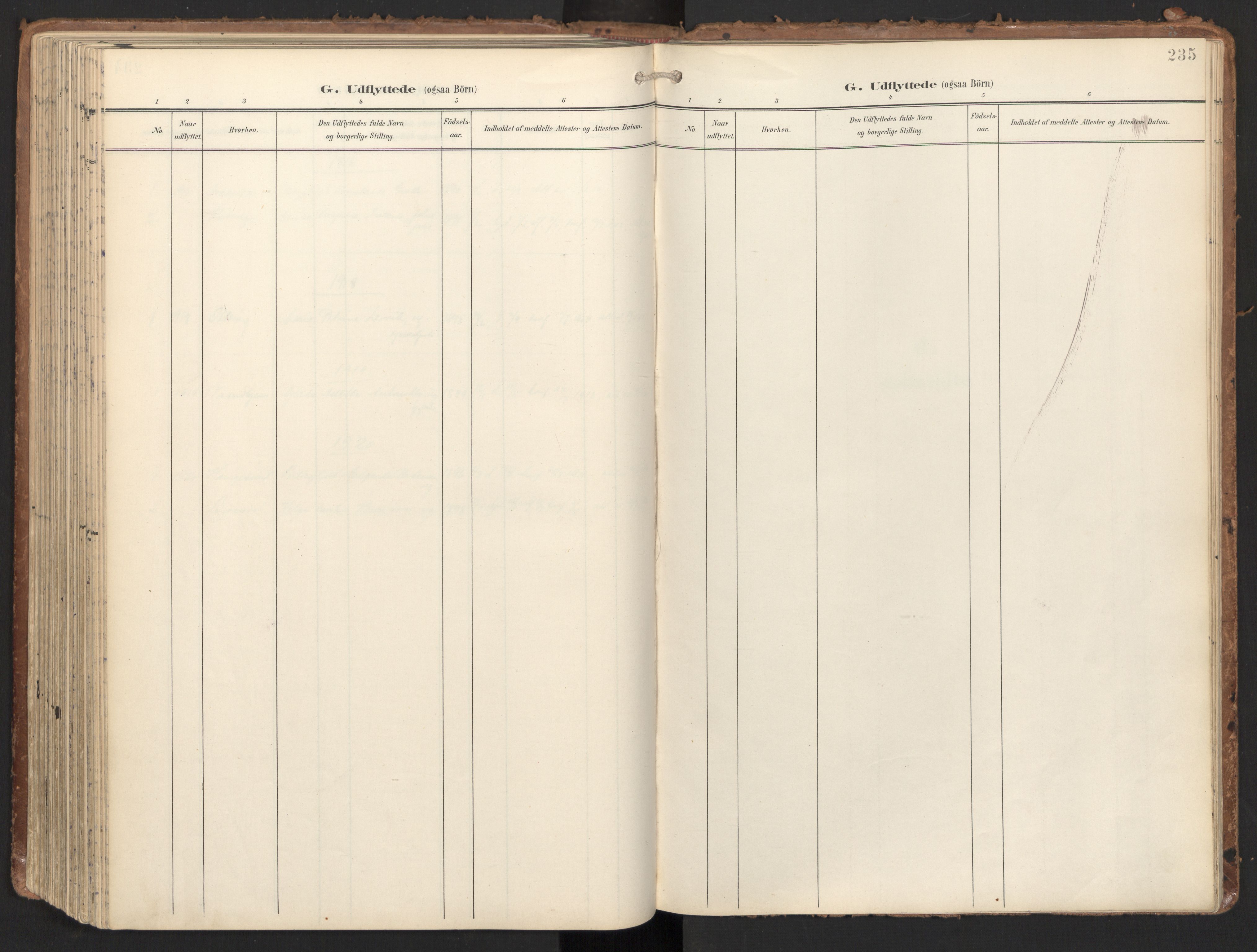 Ministerialprotokoller, klokkerbøker og fødselsregistre - Nord-Trøndelag, SAT/A-1458/784/L0677: Parish register (official) no. 784A12, 1900-1920, p. 235