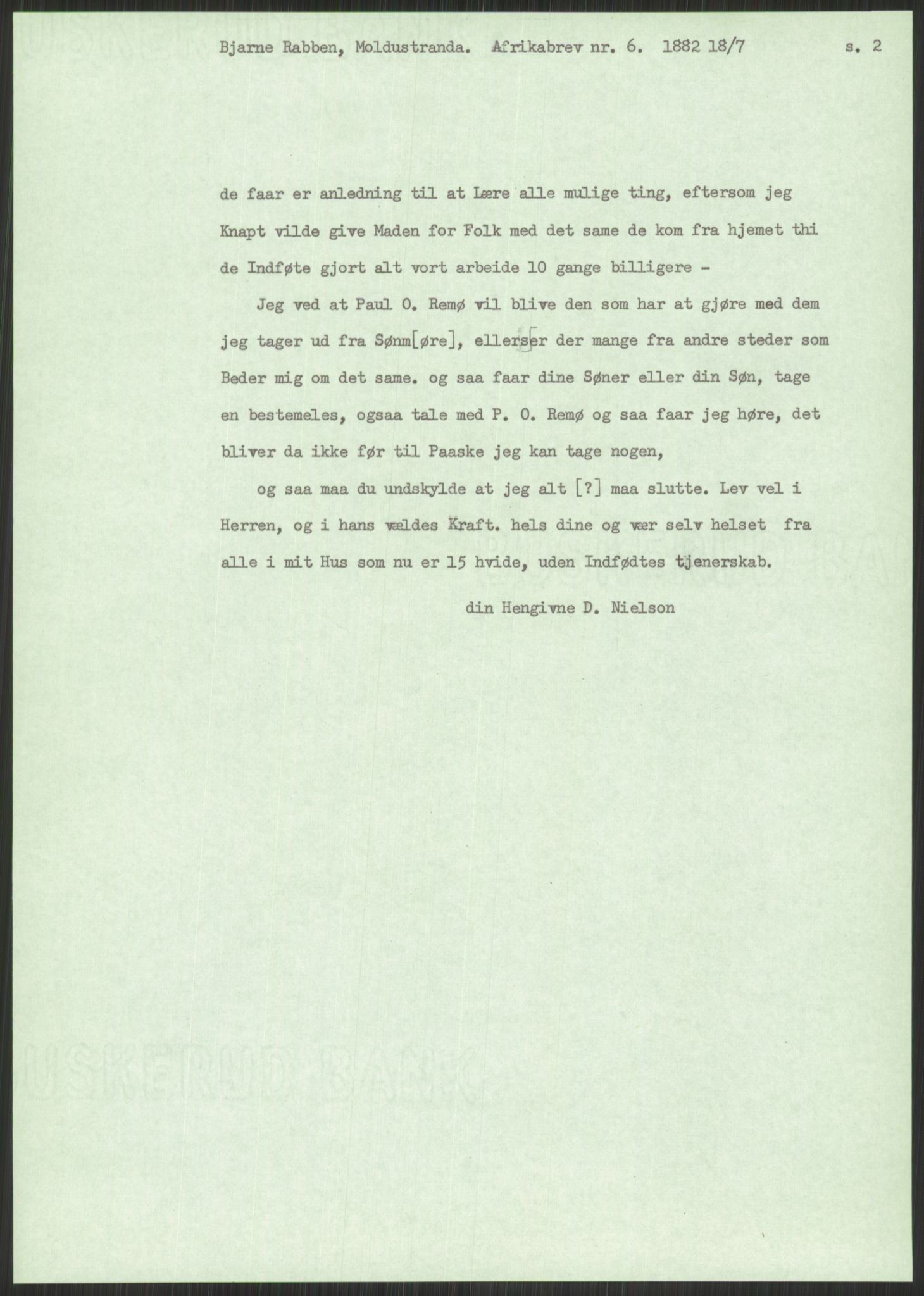 Samlinger til kildeutgivelse, Amerikabrevene, AV/RA-EA-4057/F/L0033: Innlån fra Sogn og Fjordane. Innlån fra Møre og Romsdal, 1838-1914, p. 641