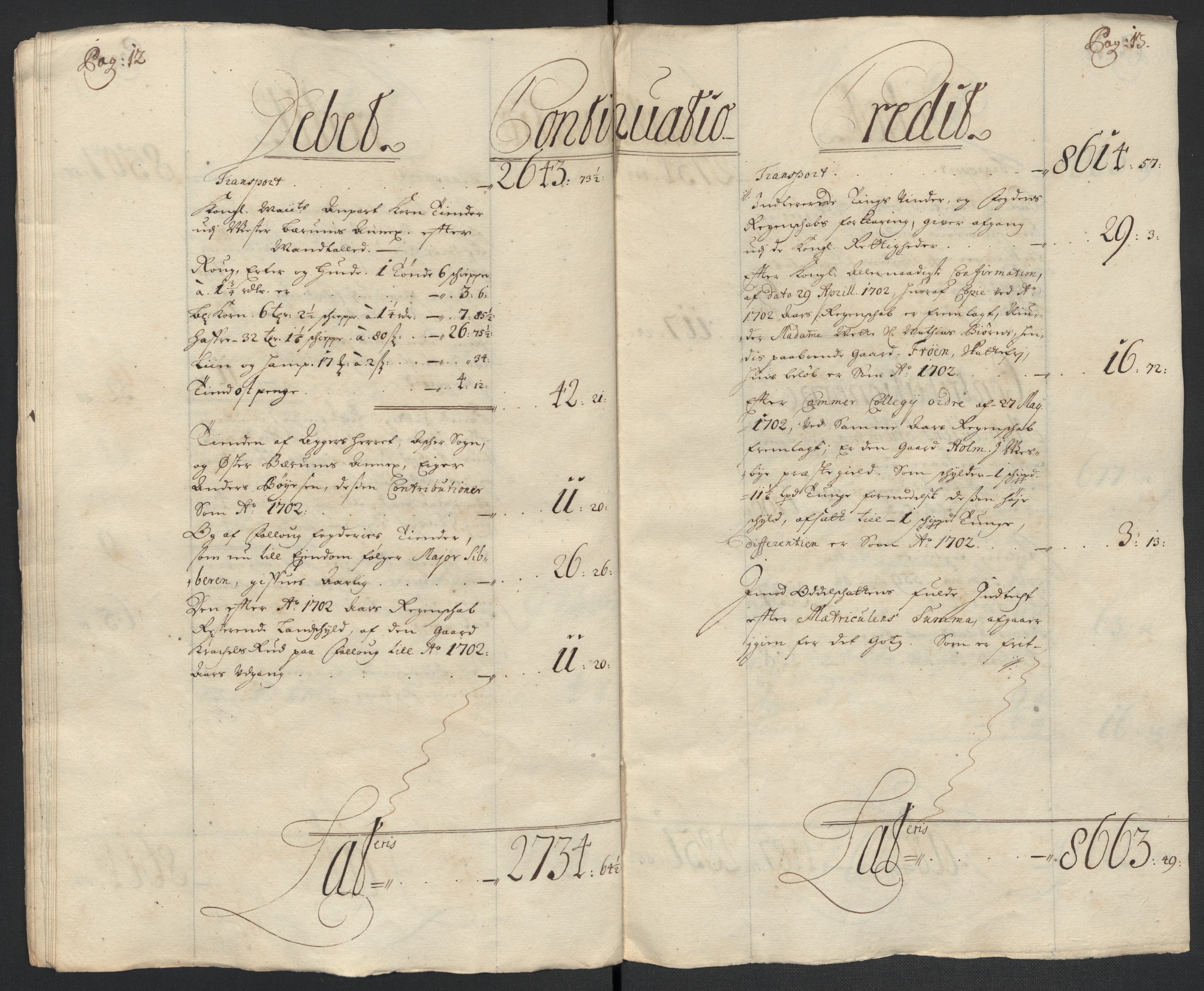 Rentekammeret inntil 1814, Reviderte regnskaper, Fogderegnskap, RA/EA-4092/R10/L0445: Fogderegnskap Aker og Follo, 1703-1704, p. 23