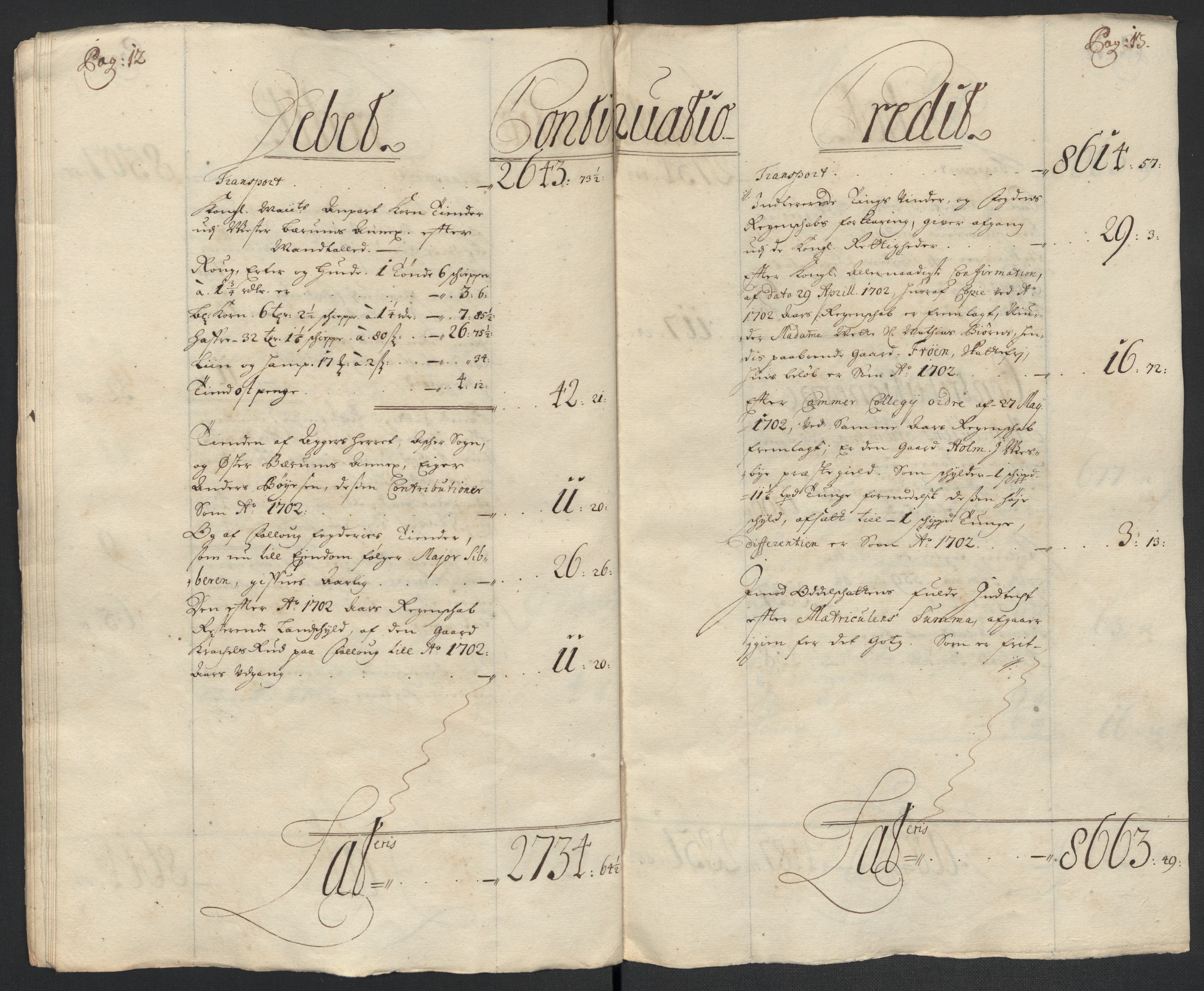 Rentekammeret inntil 1814, Reviderte regnskaper, Fogderegnskap, AV/RA-EA-4092/R10/L0445: Fogderegnskap Aker og Follo, 1703-1704, p. 23