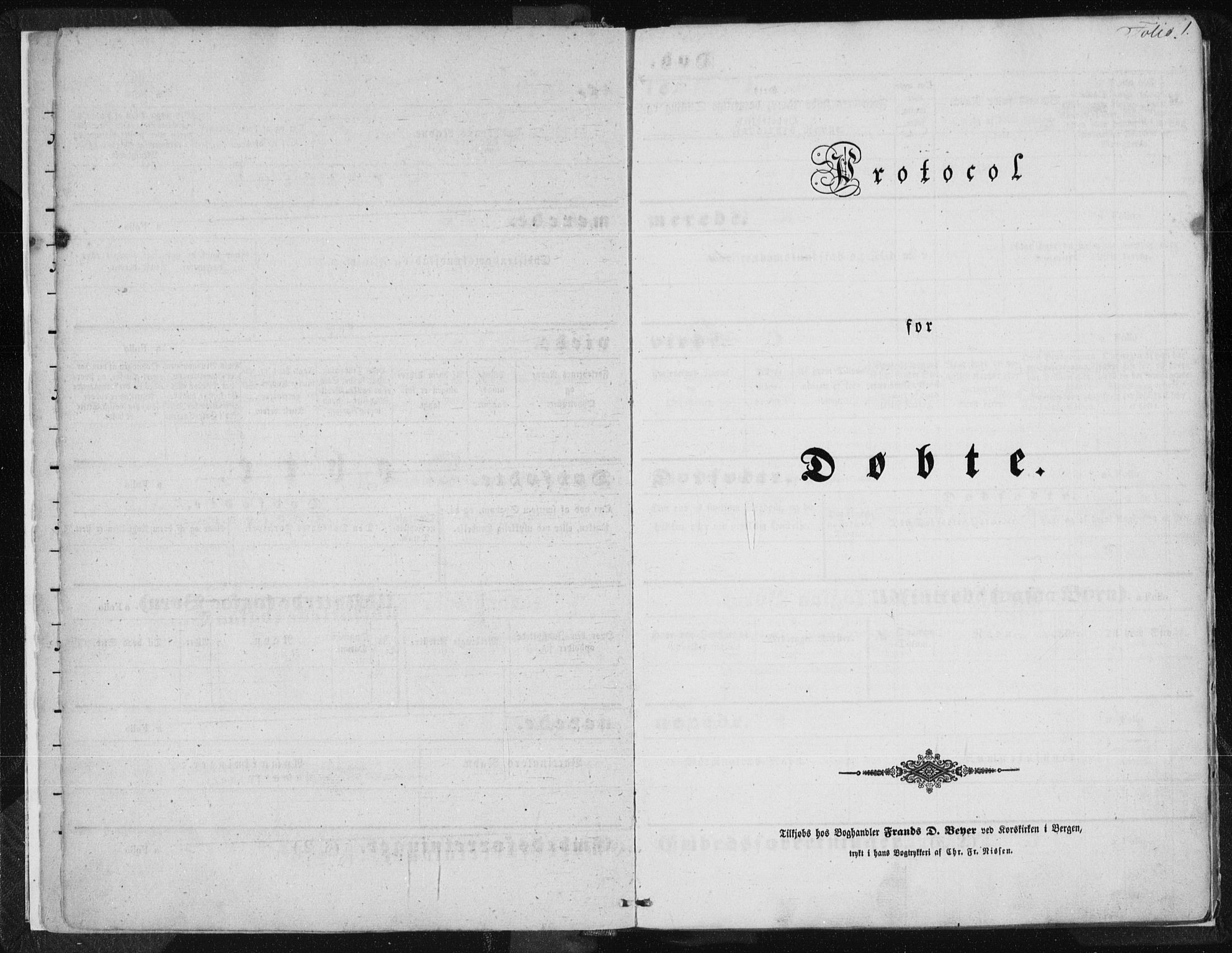 Tysvær sokneprestkontor, SAST/A -101864/H/Ha/Haa/L0002: Parish register (official) no. A 2, 1847-1856, p. 1