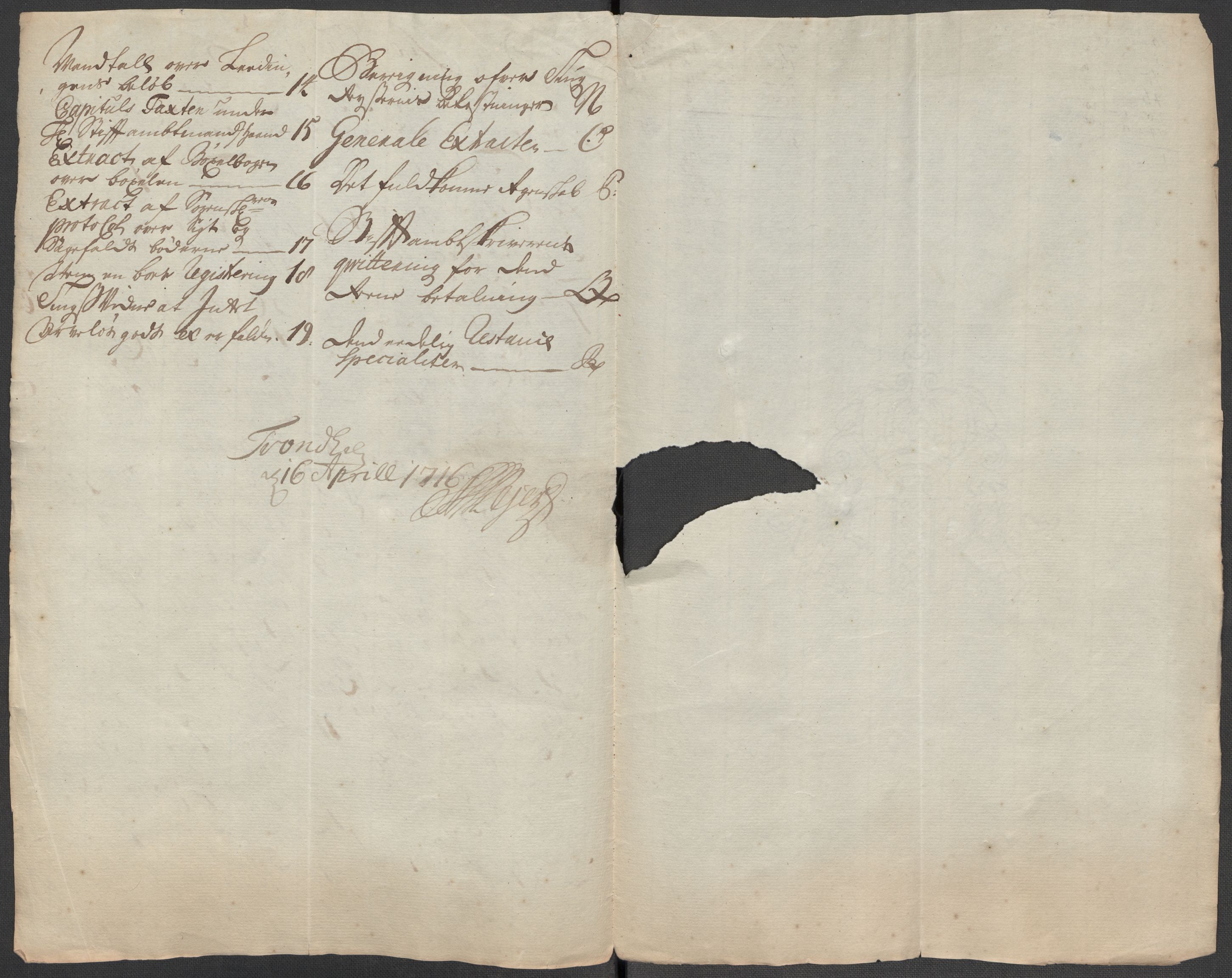 Rentekammeret inntil 1814, Reviderte regnskaper, Fogderegnskap, AV/RA-EA-4092/R64/L4436: Fogderegnskap Namdal, 1715, p. 24