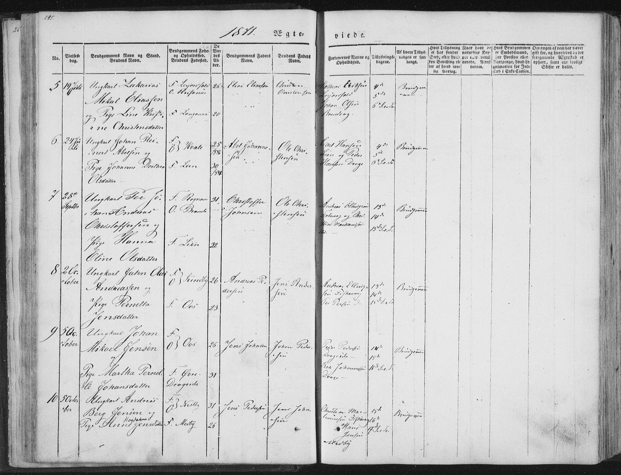 Ministerialprotokoller, klokkerbøker og fødselsregistre - Nordland, AV/SAT-A-1459/847/L0667: Parish register (official) no. 847A07, 1842-1871, p. 295