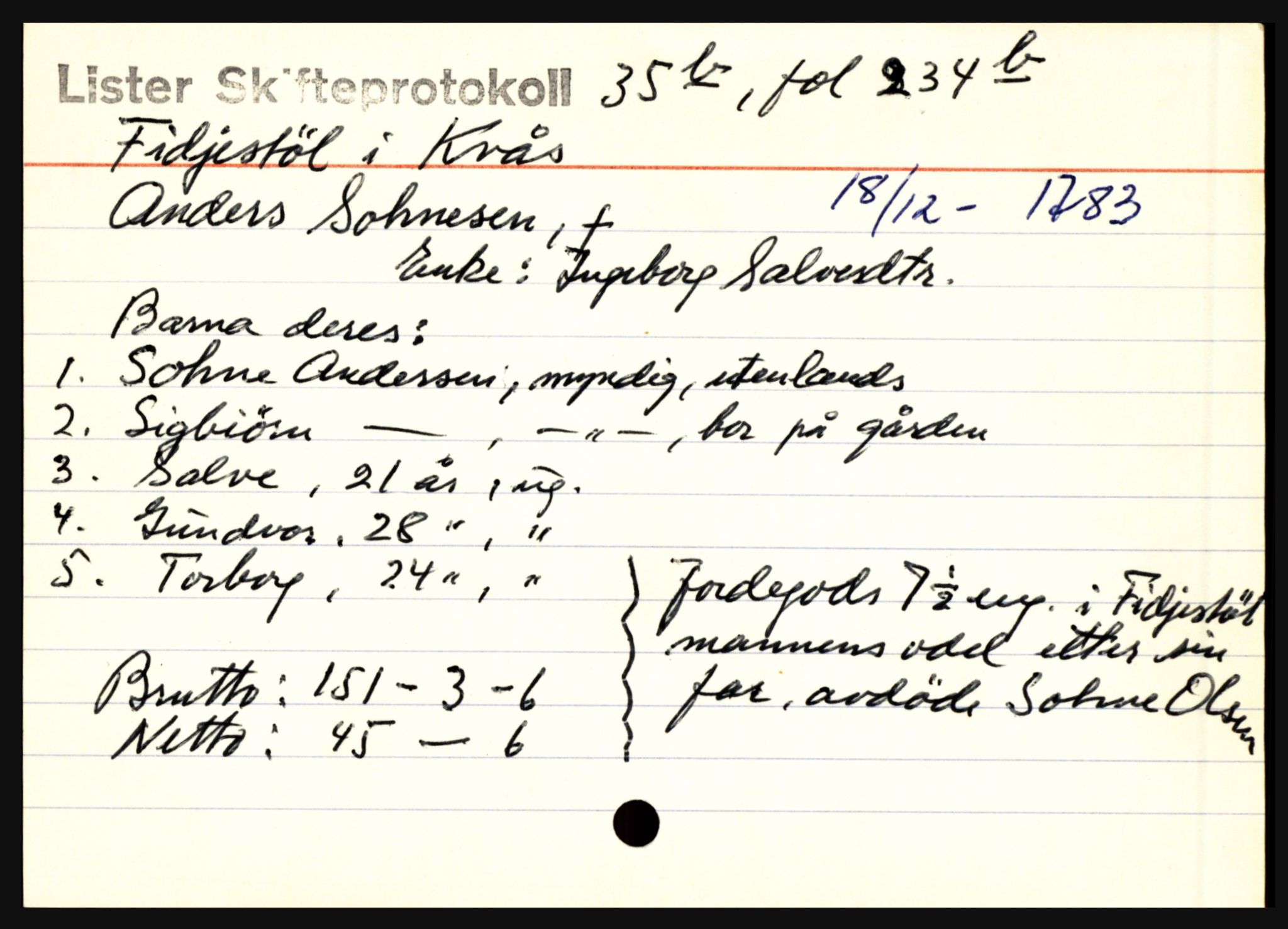 Lister sorenskriveri, AV/SAK-1221-0003/H, p. 9129