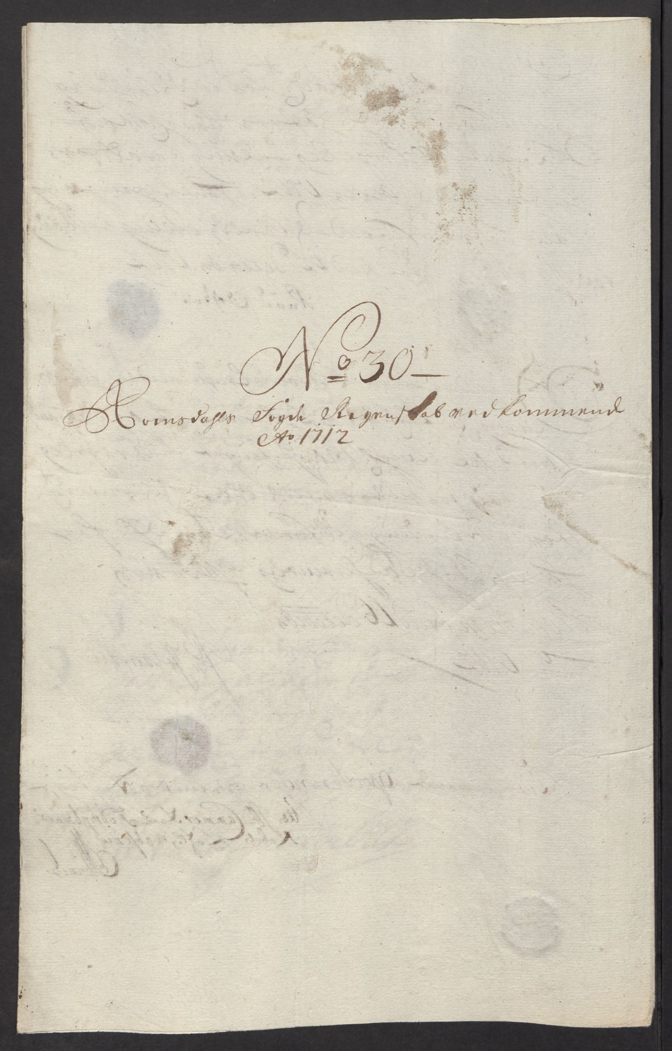 Rentekammeret inntil 1814, Reviderte regnskaper, Fogderegnskap, AV/RA-EA-4092/R55/L3661: Fogderegnskap Romsdal, 1712, p. 205