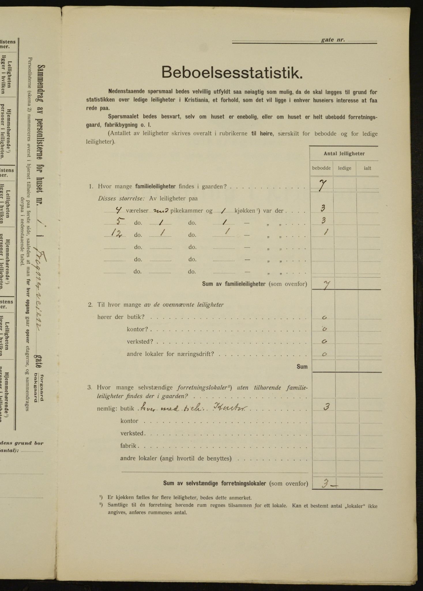 OBA, Municipal Census 1912 for Kristiania, 1912, p. 26929