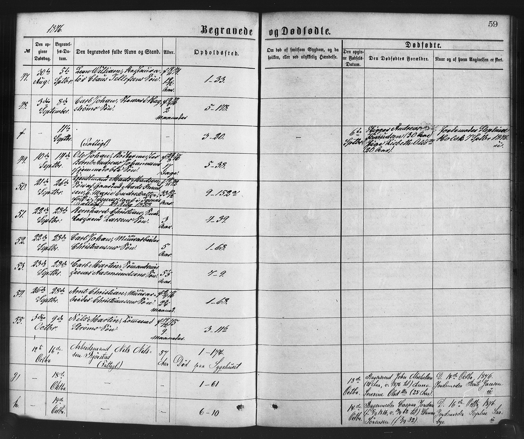 Nykirken Sokneprestembete, AV/SAB-A-77101/H/Haa/L0043: Parish register (official) no. E 3, 1869-1882, p. 59