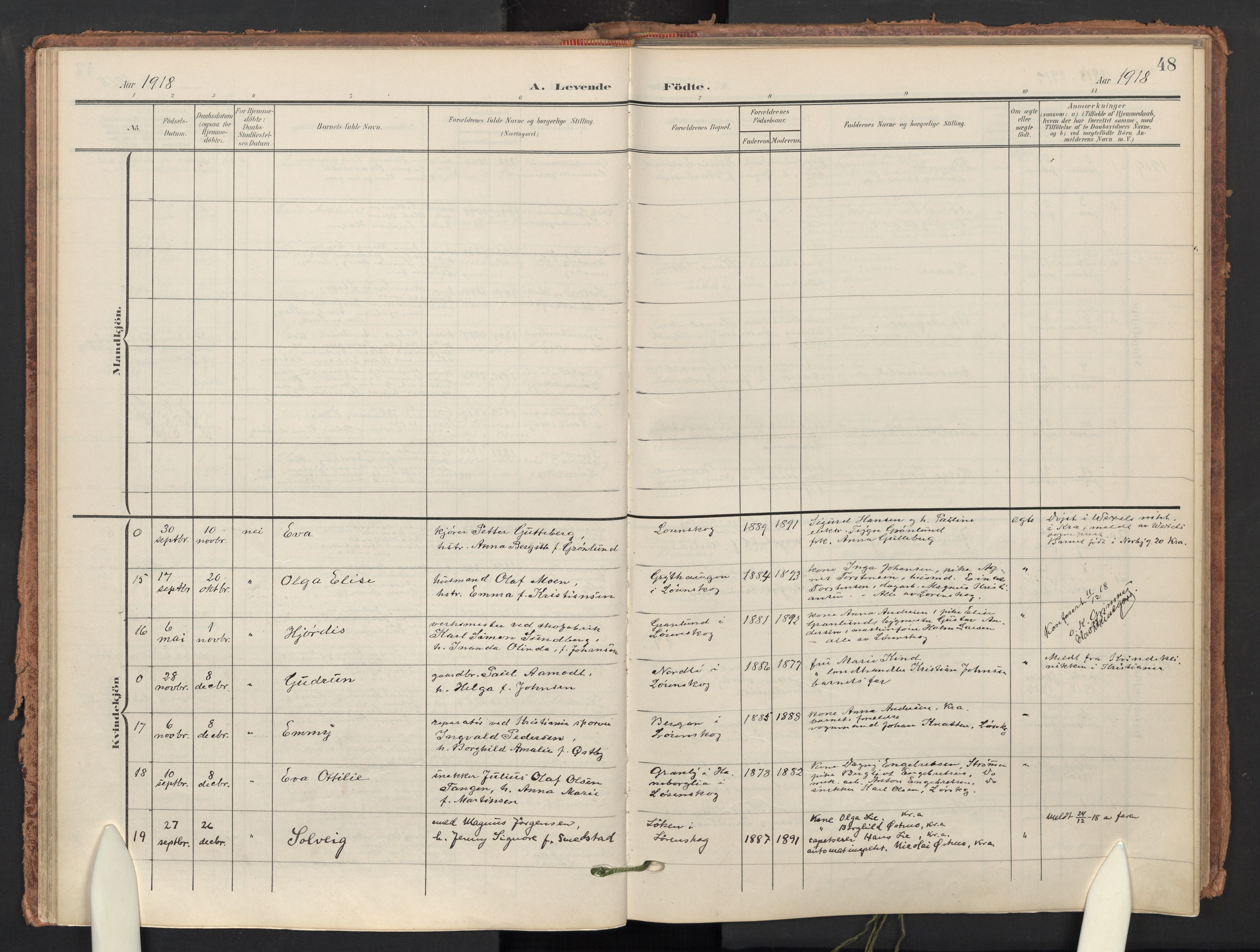 Skedsmo prestekontor Kirkebøker, AV/SAO-A-10033a/F/Fb/L0002: Parish register (official) no. II 2, 1902-1921, p. 48