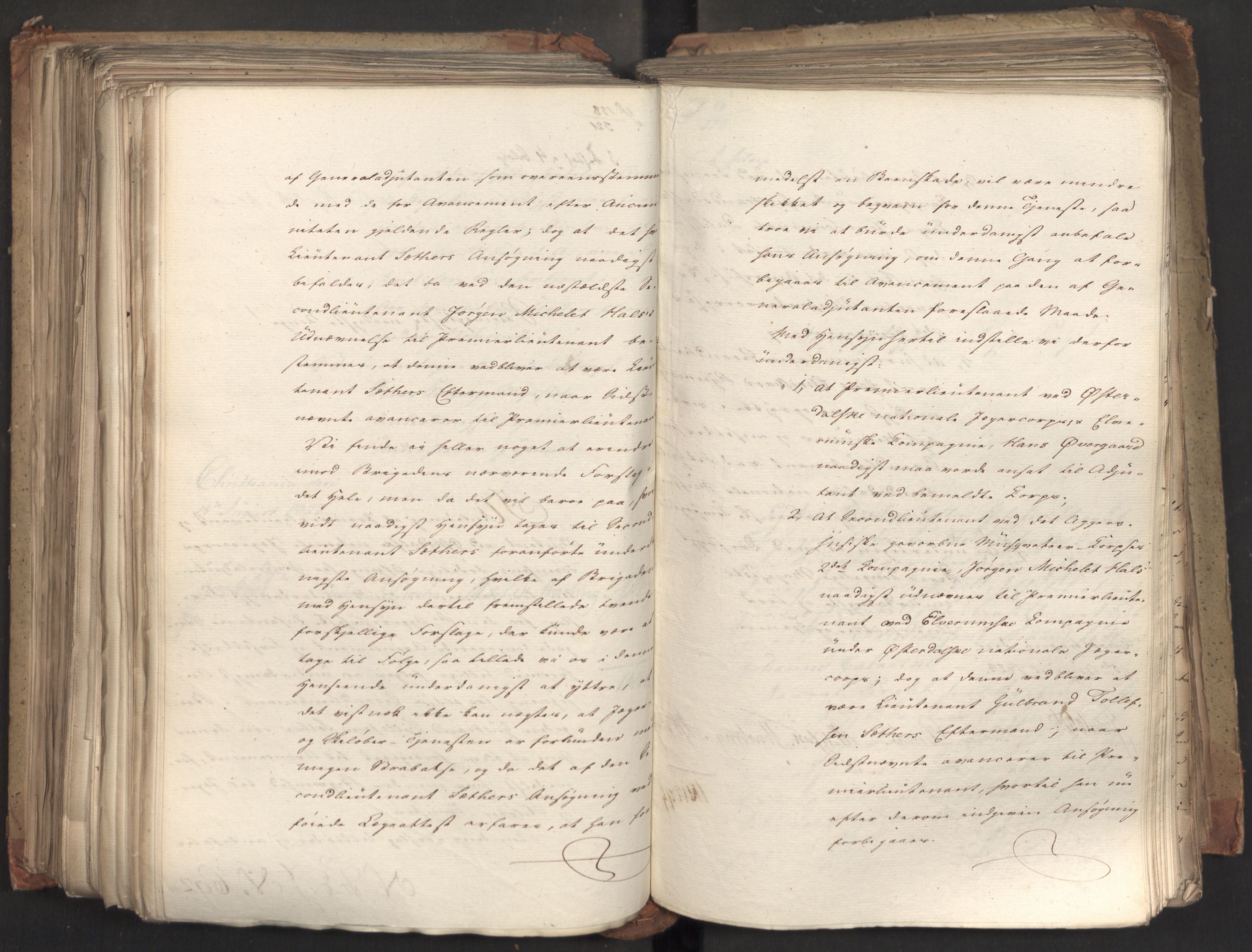 Statsrådsavdelingen i Stockholm, AV/RA-S-1003/D/Da/L0035: Regjeringsinnstillinger nr. 541-840, 1823, p. 404