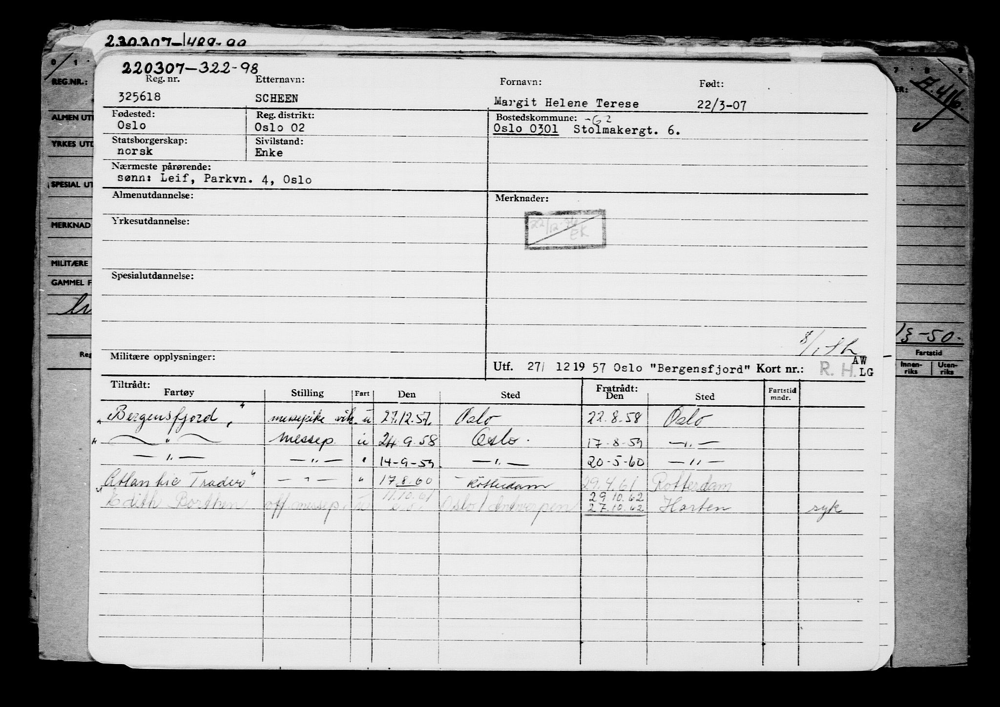 Direktoratet for sjømenn, AV/RA-S-3545/G/Gb/L0070: Hovedkort, 1907, p. 258