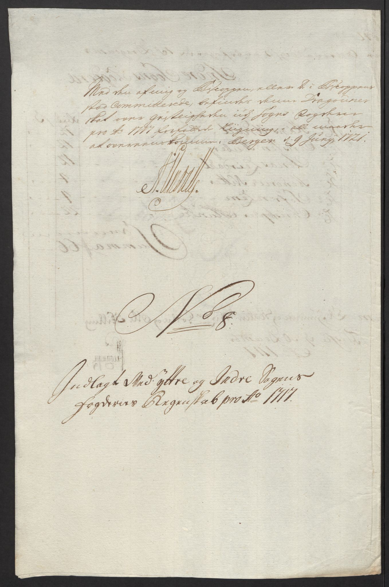 Rentekammeret inntil 1814, Reviderte regnskaper, Fogderegnskap, AV/RA-EA-4092/R52/L3321: Fogderegnskap Sogn, 1717-1718, p. 64