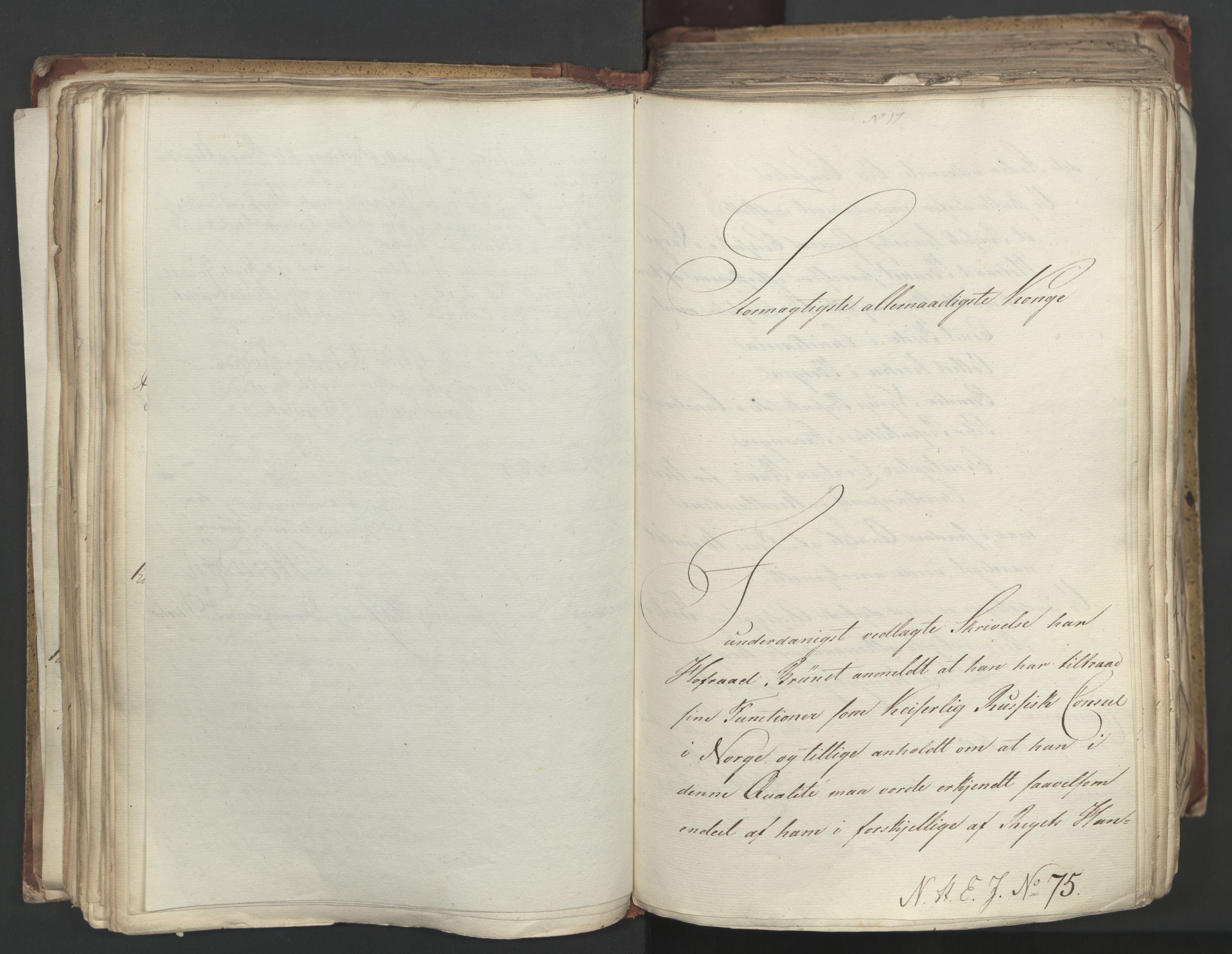 Statsrådsavdelingen i Stockholm, AV/RA-S-1003/D/Da/L0001: Regjeringsinnstillinger nr. 1-262, 1814-1815, p. 148