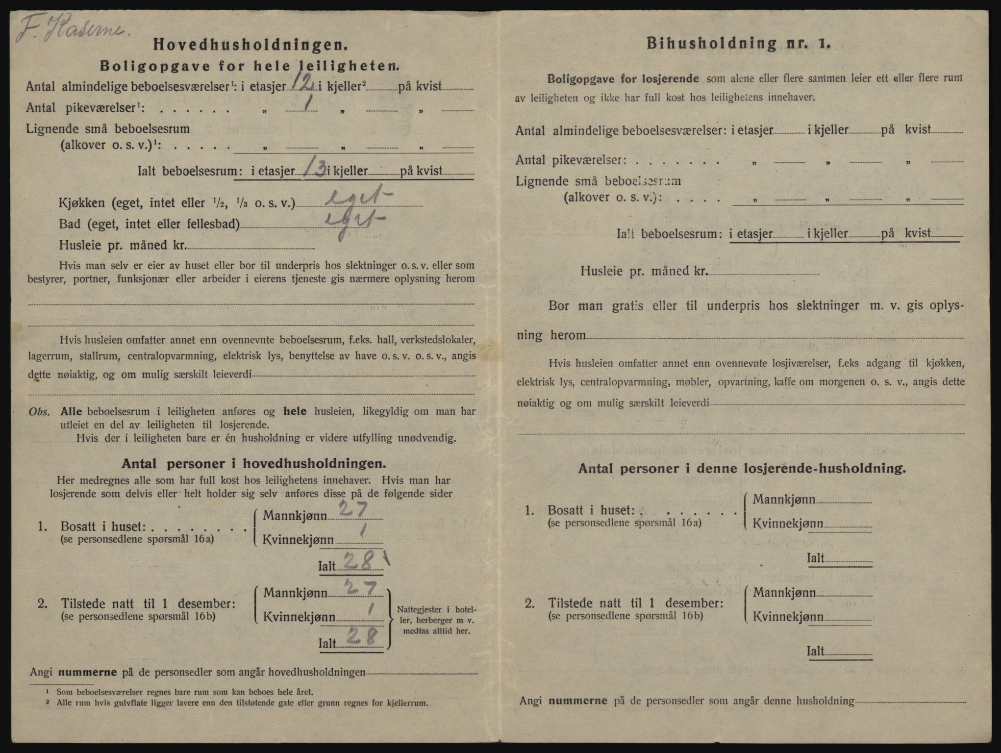 SAO, 1920 census for Drøbak, 1920, p. 706