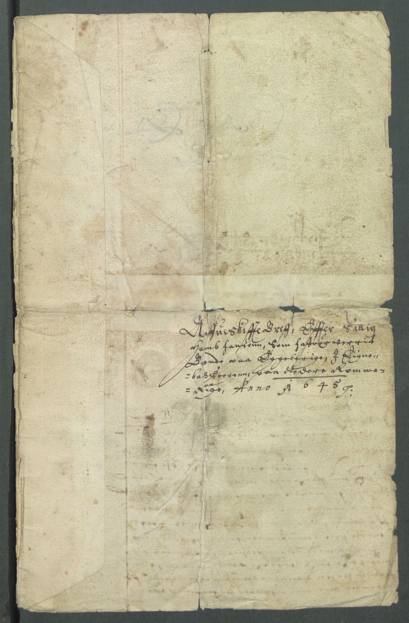 Riksarkivets diplomsamling, AV/RA-EA-5965/F02/L0159: Dokumenter, 1645-1646, p. 28