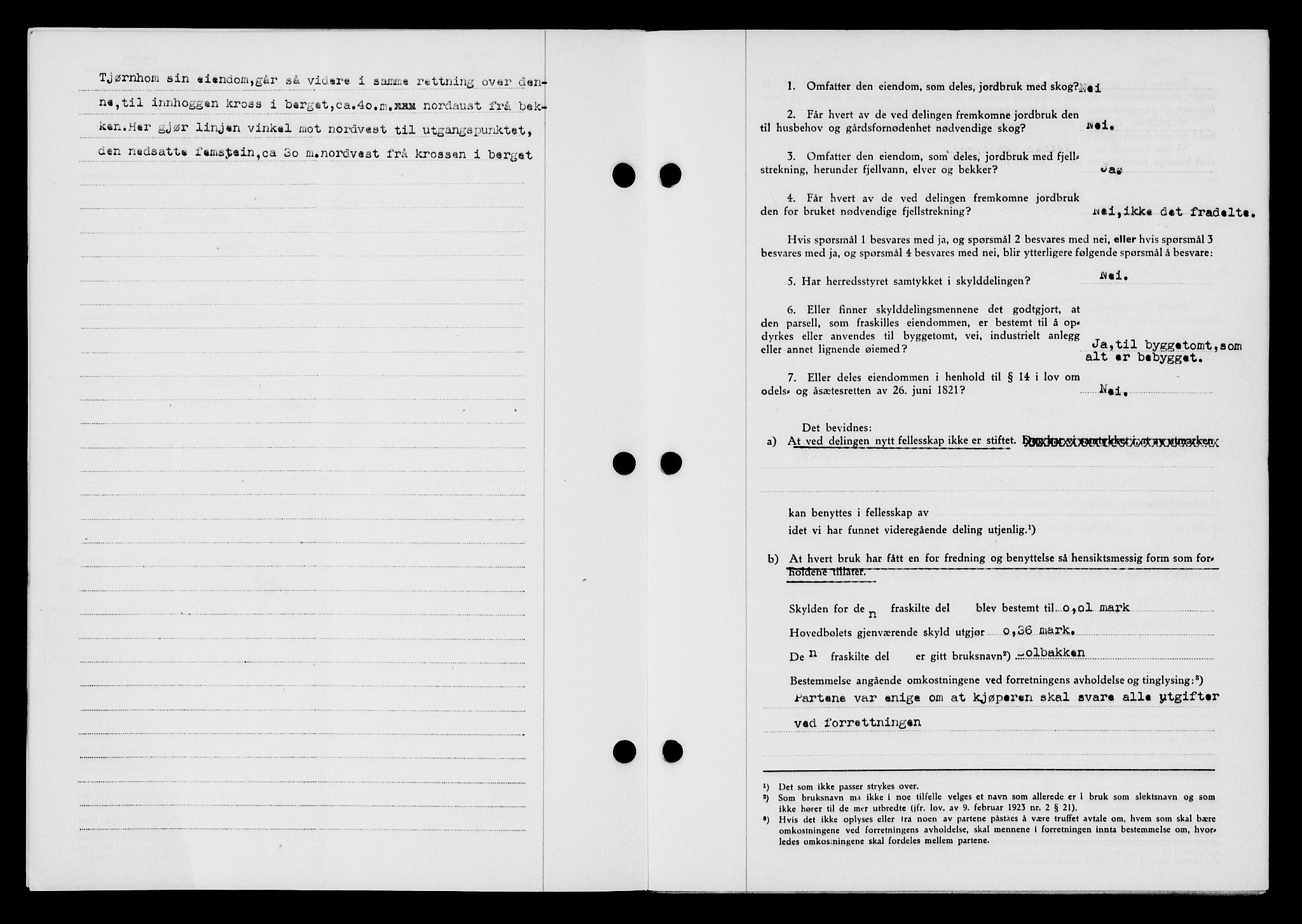 Flekkefjord sorenskriveri, SAK/1221-0001/G/Gb/Gba/L0057: Mortgage book no. A-5, 1941-1942, Diary no: : 326/1942