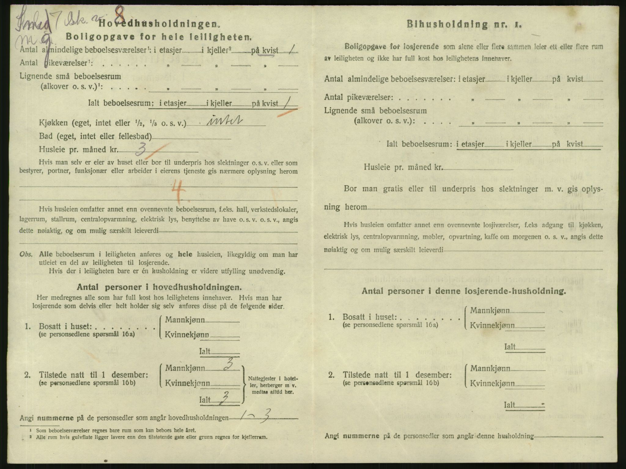 SAT, 1920 census for Bodø, 1920, p. 3280