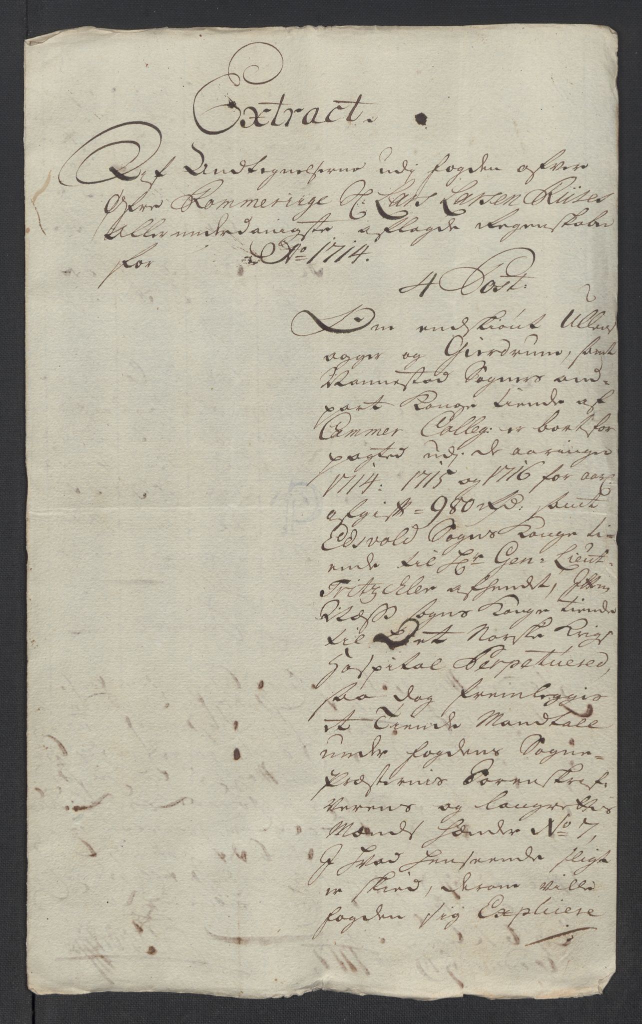 Rentekammeret inntil 1814, Reviderte regnskaper, Fogderegnskap, AV/RA-EA-4092/R12/L0723: Fogderegnskap Øvre Romerike, 1713-1714, p. 362