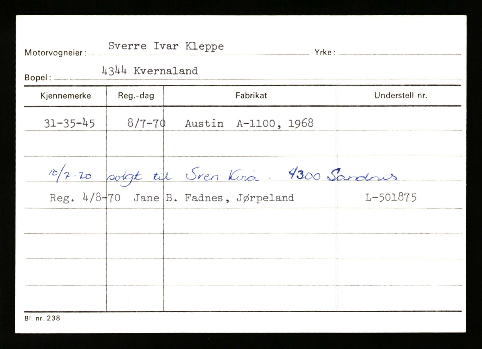 Stavanger trafikkstasjon, AV/SAST-A-101942/0/G/L0011: Registreringsnummer: 240000 - 363477, 1930-1971, p. 1788