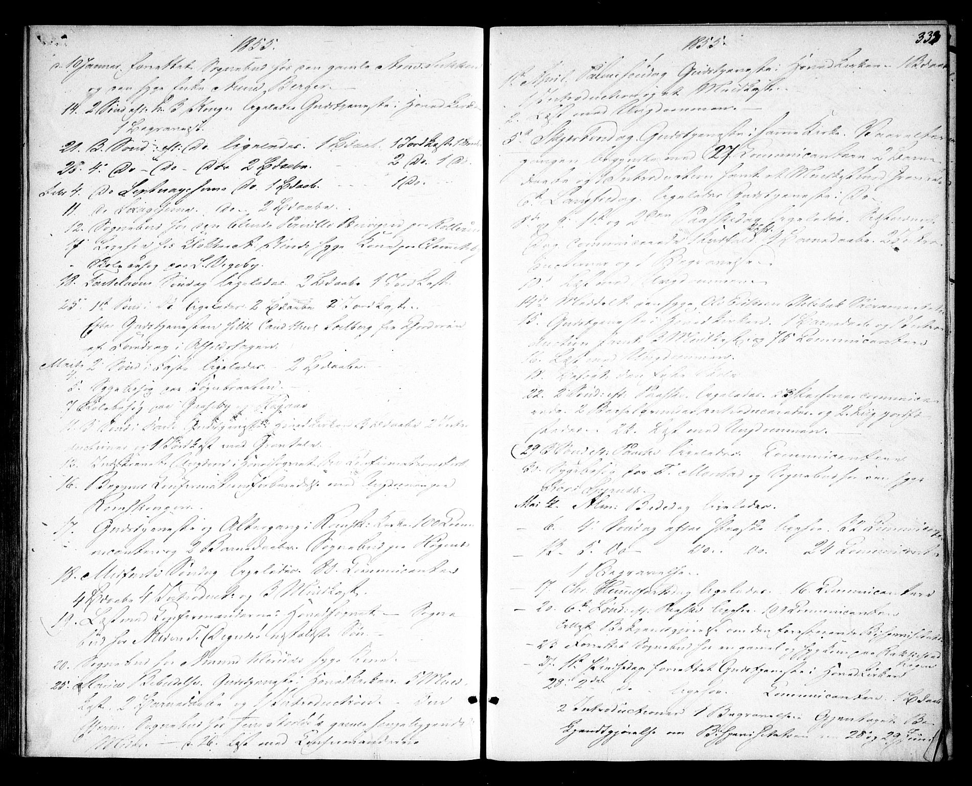 Rødenes prestekontor Kirkebøker, SAO/A-2005/F/Fa/L0006: Parish register (official) no. I 6, 1850-1859, p. 333