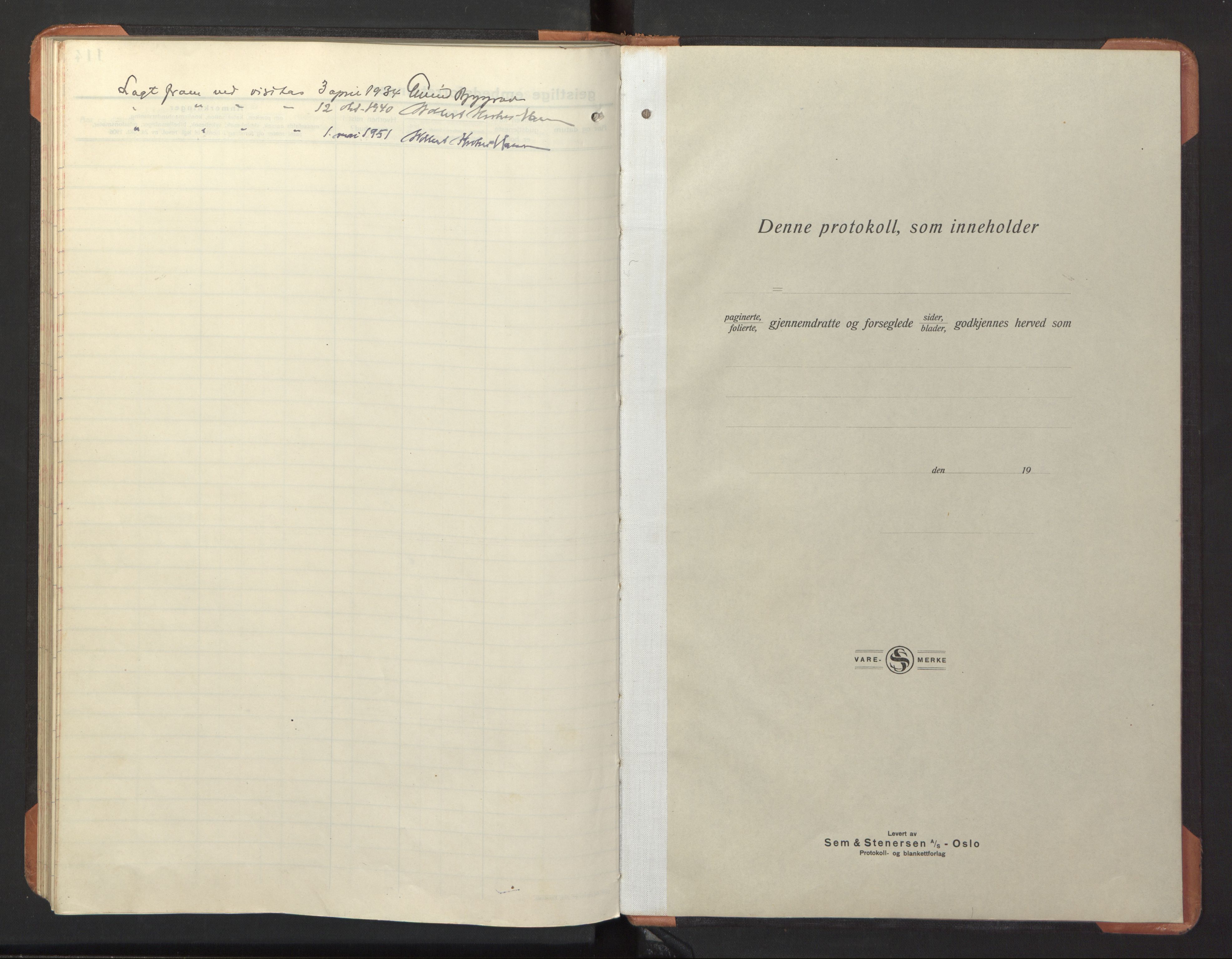 Ministerialprotokoller, klokkerbøker og fødselsregistre - Nordland, SAT/A-1459/868/L0970: Parish register (copy) no. 868C02, 1926-1952