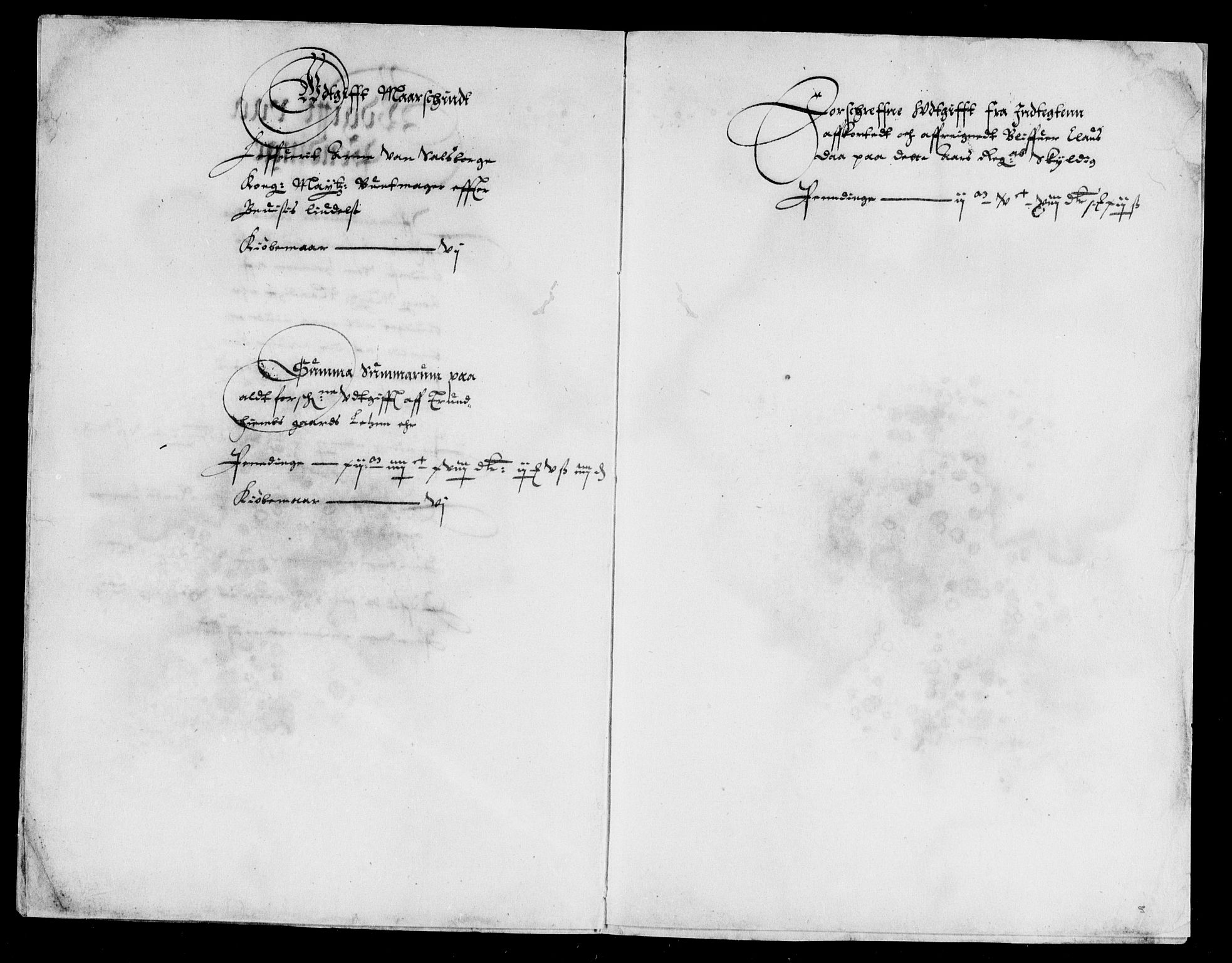 Rentekammeret inntil 1814, Reviderte regnskaper, Lensregnskaper, AV/RA-EA-5023/R/Rb/Rbw/L0011: Trondheim len, 1609-1614