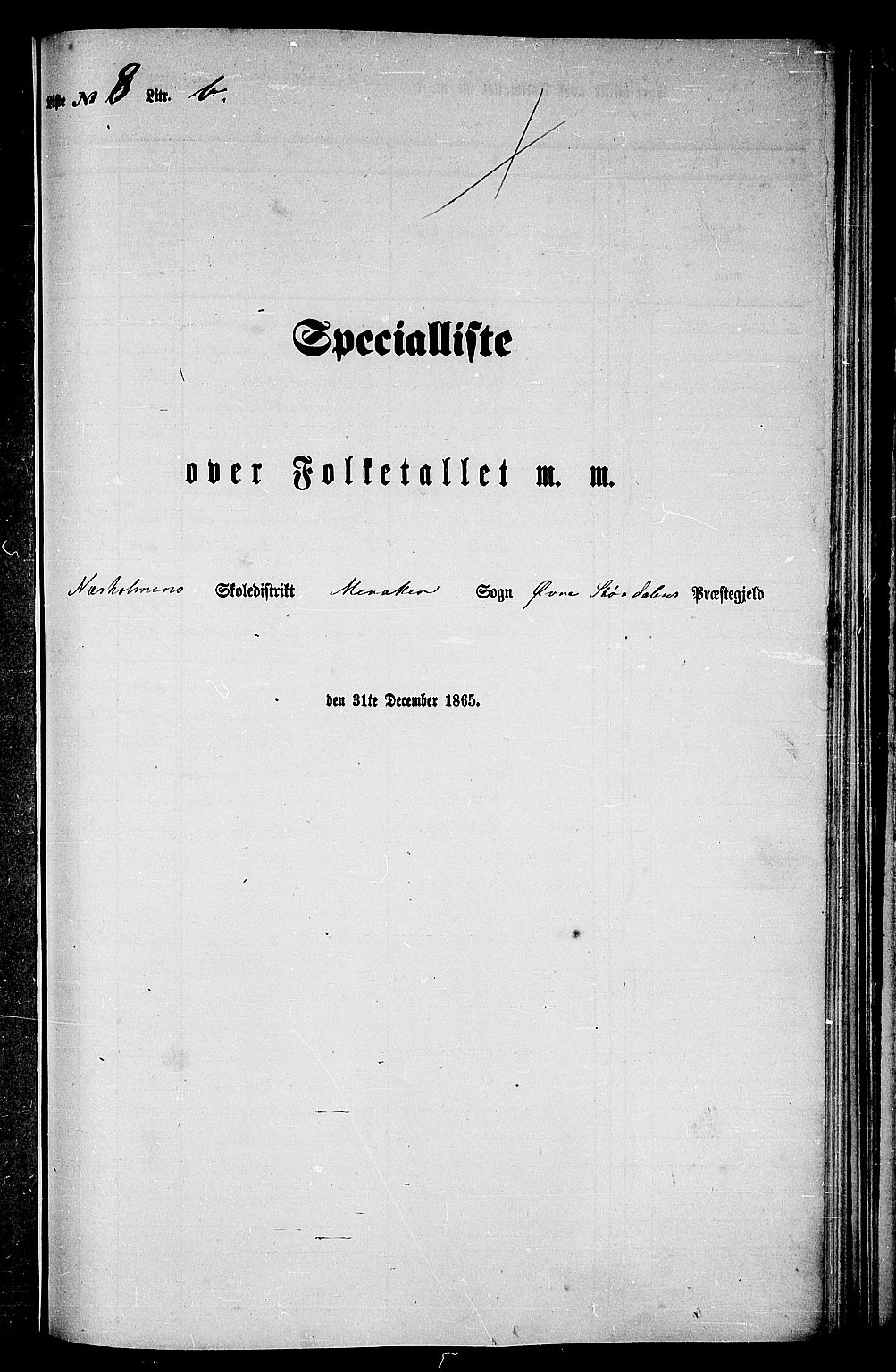 RA, 1865 census for Øvre Stjørdal, 1865, p. 157