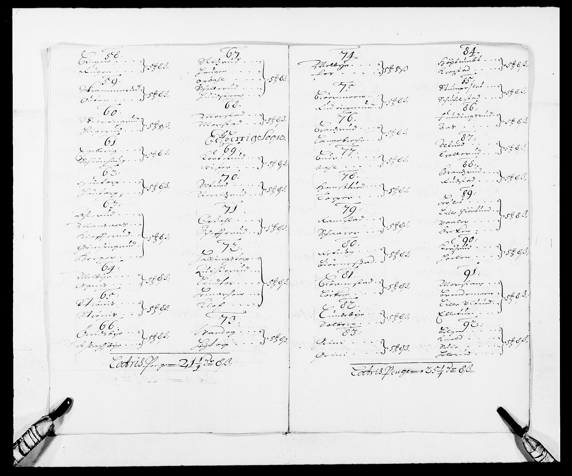 Rentekammeret inntil 1814, Reviderte regnskaper, Fogderegnskap, AV/RA-EA-4092/R06/L0280: Fogderegnskap Heggen og Frøland, 1681-1684, p. 324