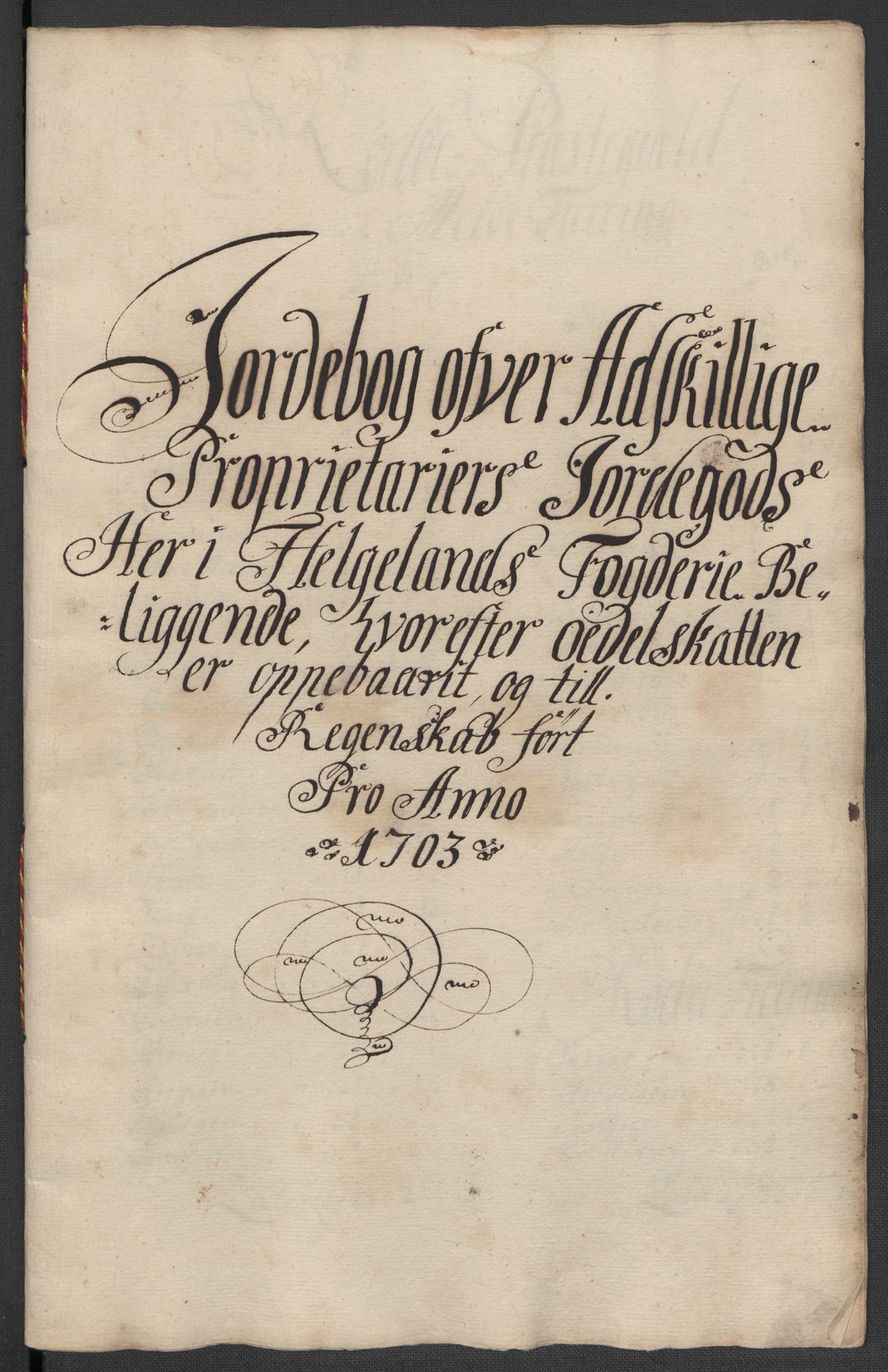 Rentekammeret inntil 1814, Reviderte regnskaper, Fogderegnskap, AV/RA-EA-4092/R65/L4508: Fogderegnskap Helgeland, 1702-1705, p. 187