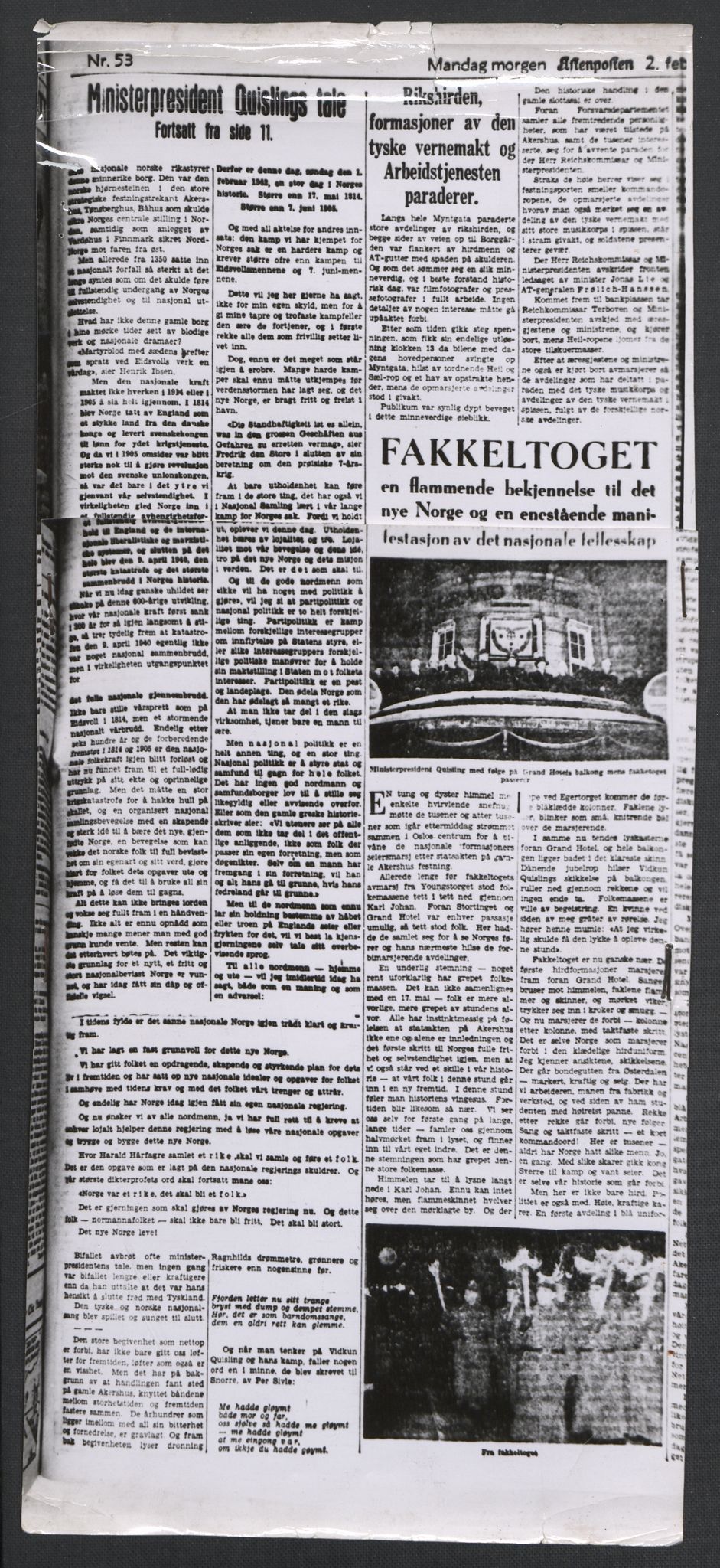 Landssvikarkivet, Oslo politikammer, RA/S-3138-01/D/Da/L0003: Dnr. 29, 1945, p. 1170