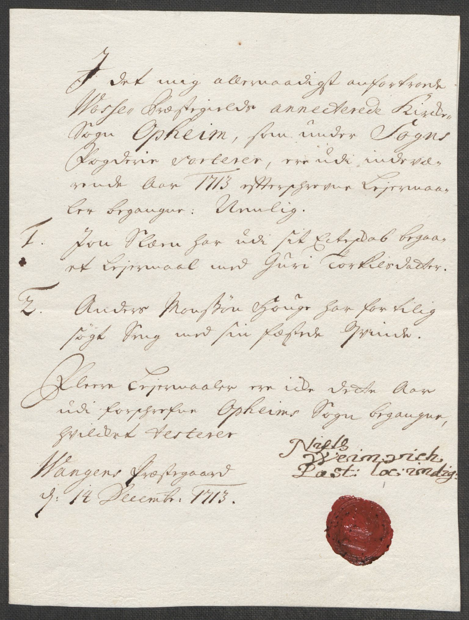 Rentekammeret inntil 1814, Reviderte regnskaper, Fogderegnskap, AV/RA-EA-4092/R52/L3319: Fogderegnskap Sogn, 1713-1714, p. 263